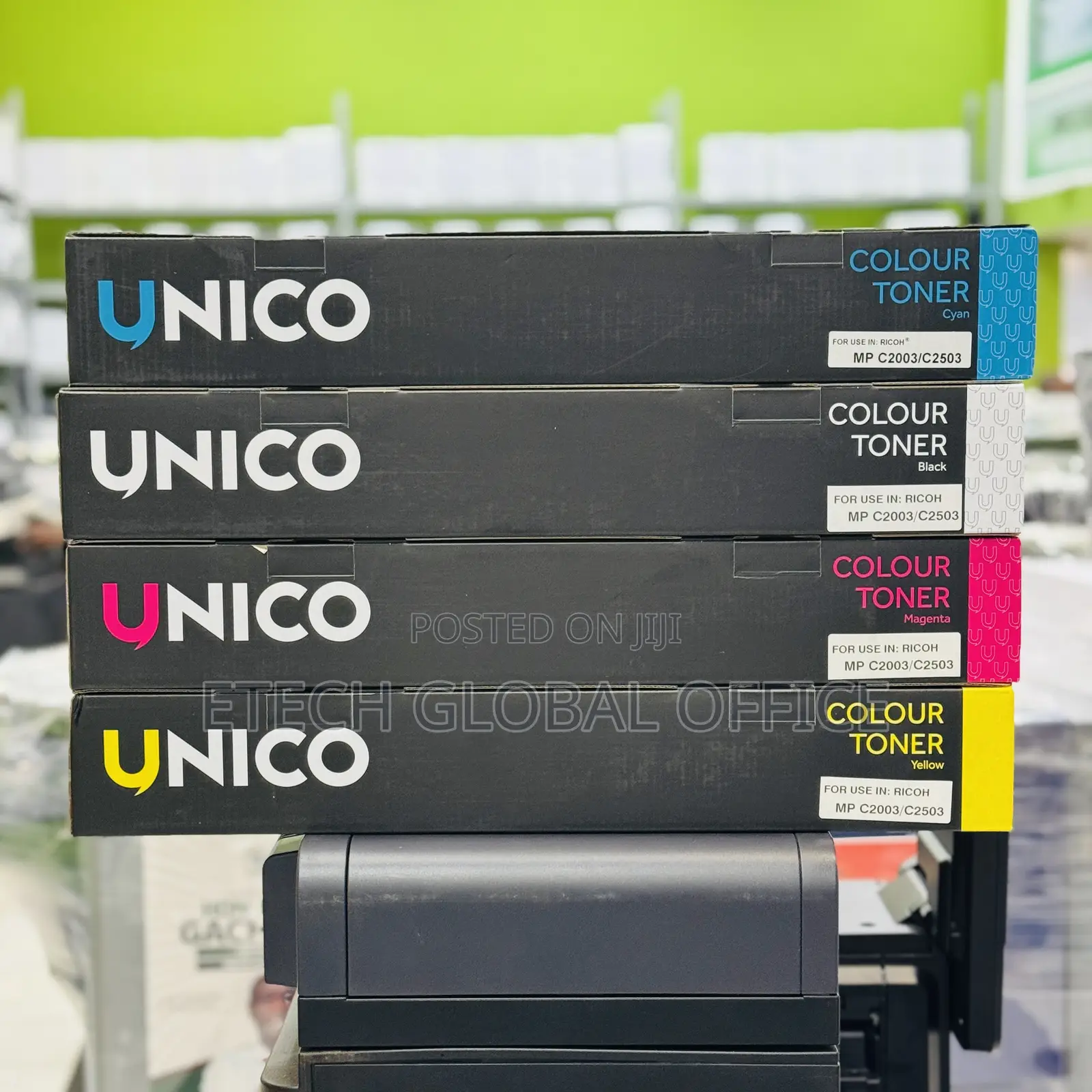 Unico Ricoh MP C2003 and MP C2503 Toner