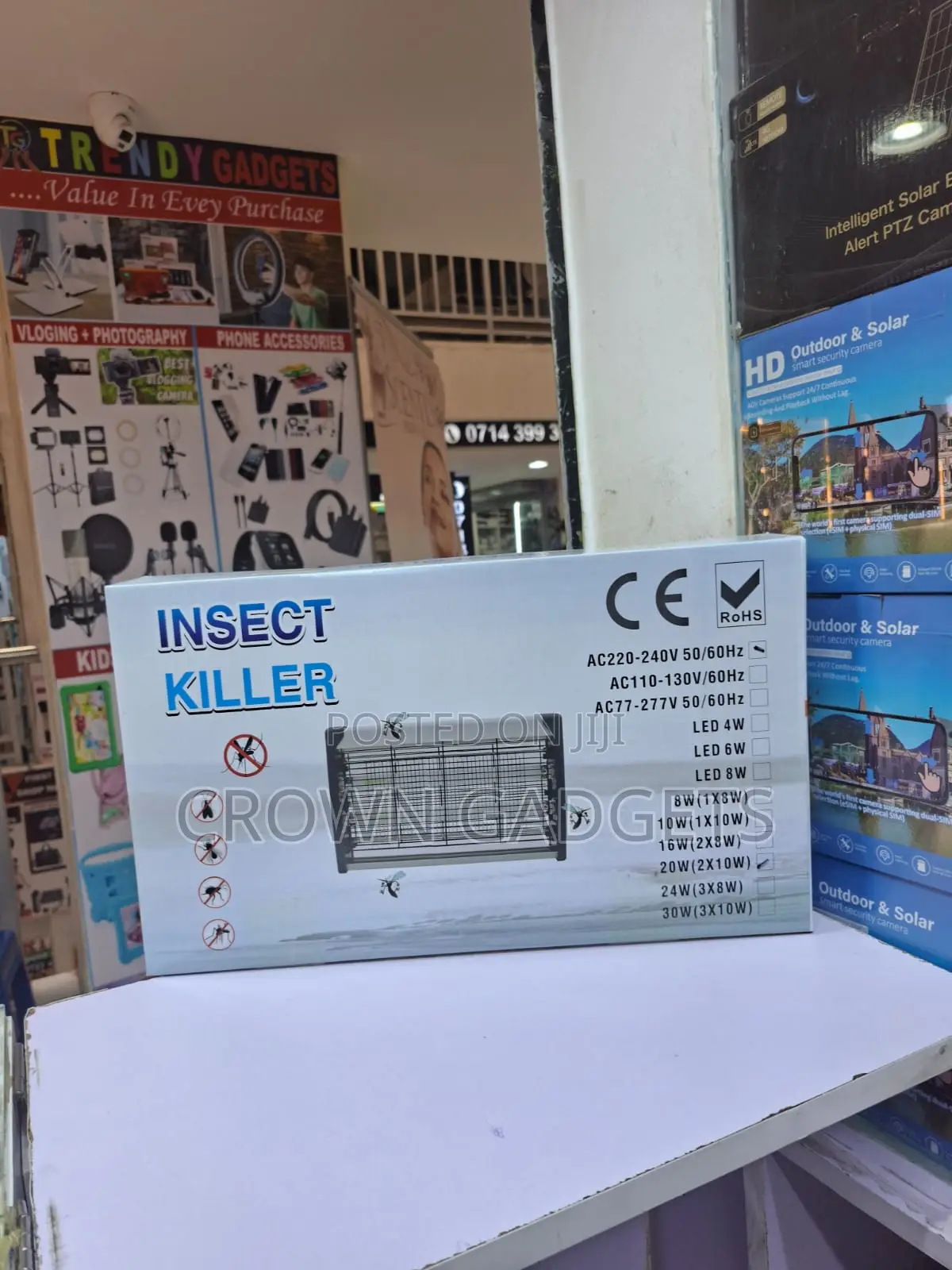 Electric Mosquito Killer Lamp 20W Indoor Insect Zapper