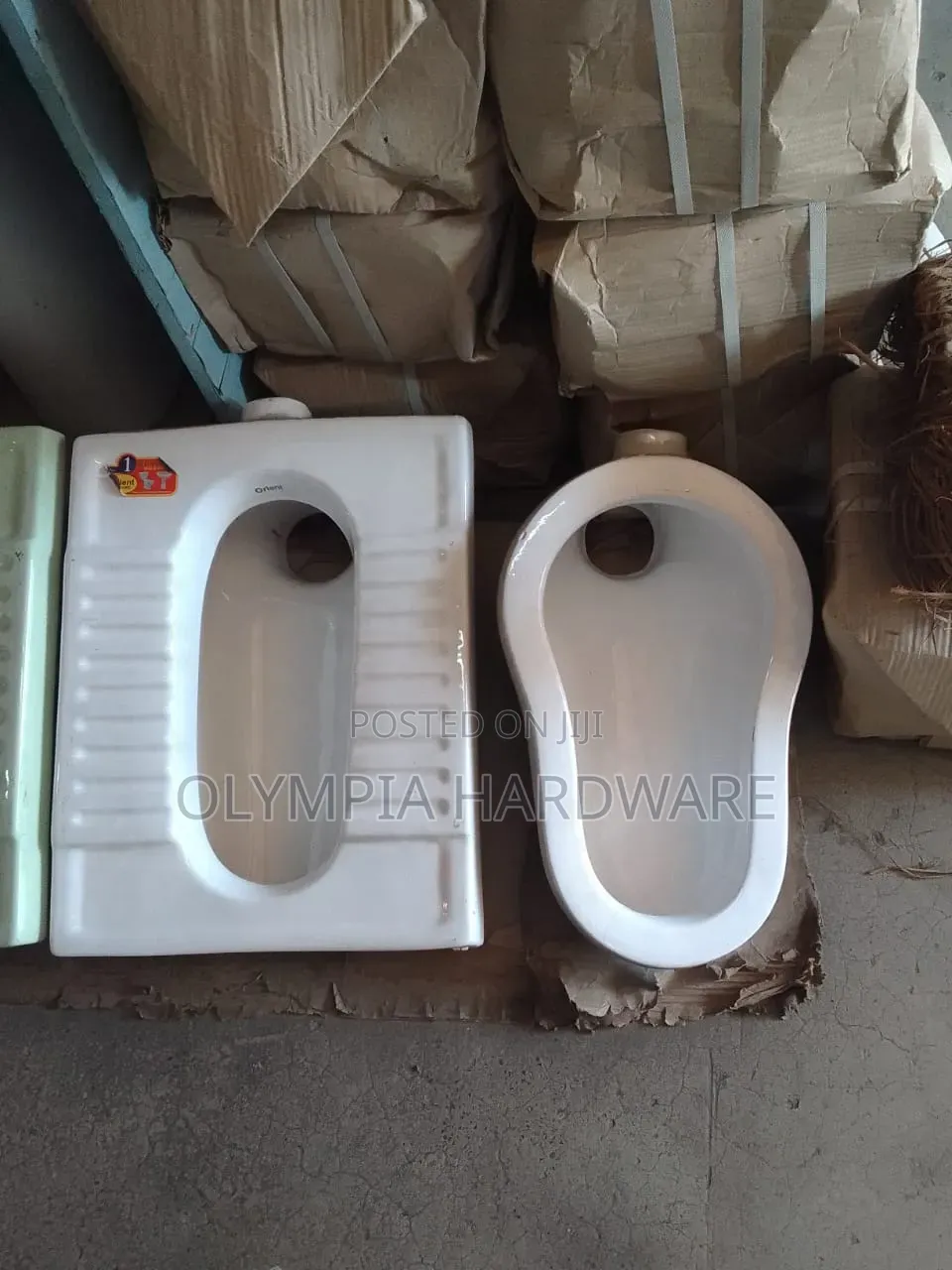 Stepping Asian Toilet