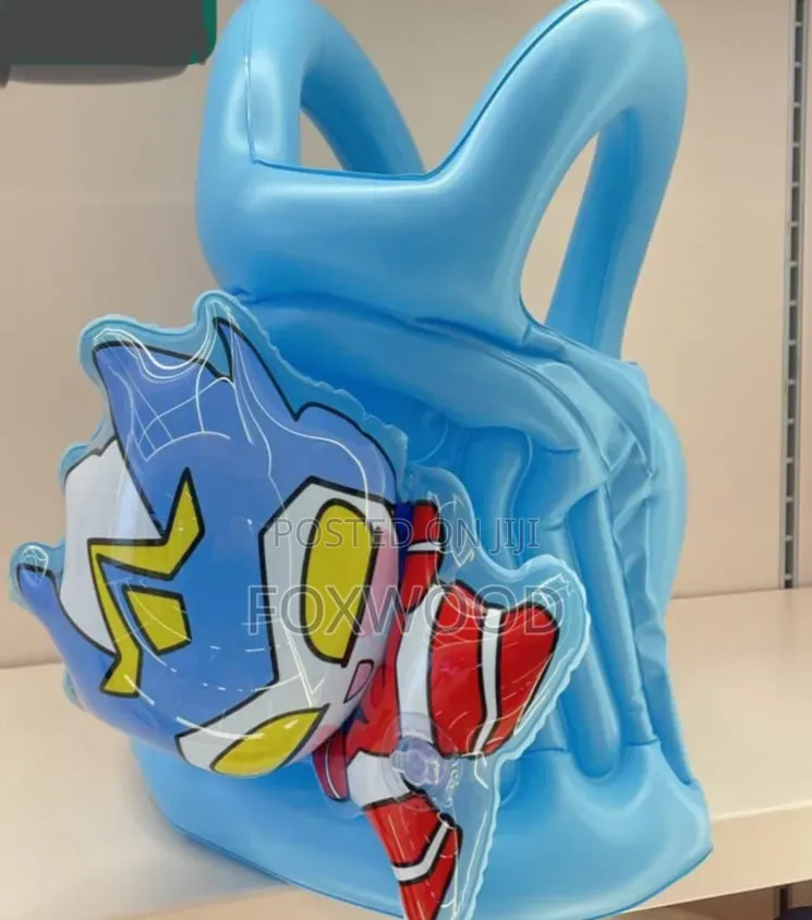 Inflatable Kuromi-Themed Swim Vest for Children,