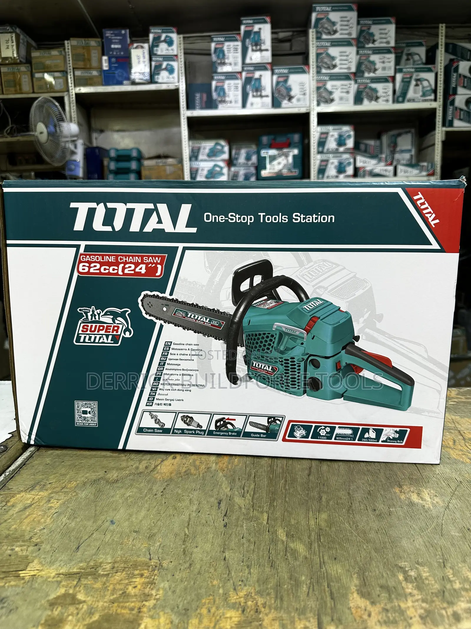 Total 24” Gasoline Chain Saw