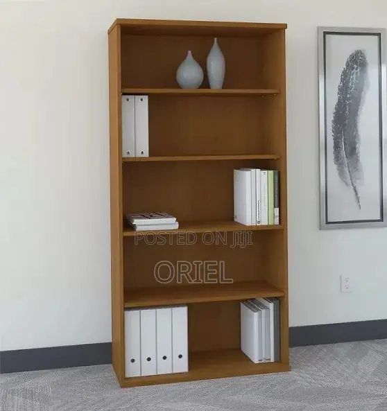 Office Cabinet : Open Office Wooden Storage BookShelf