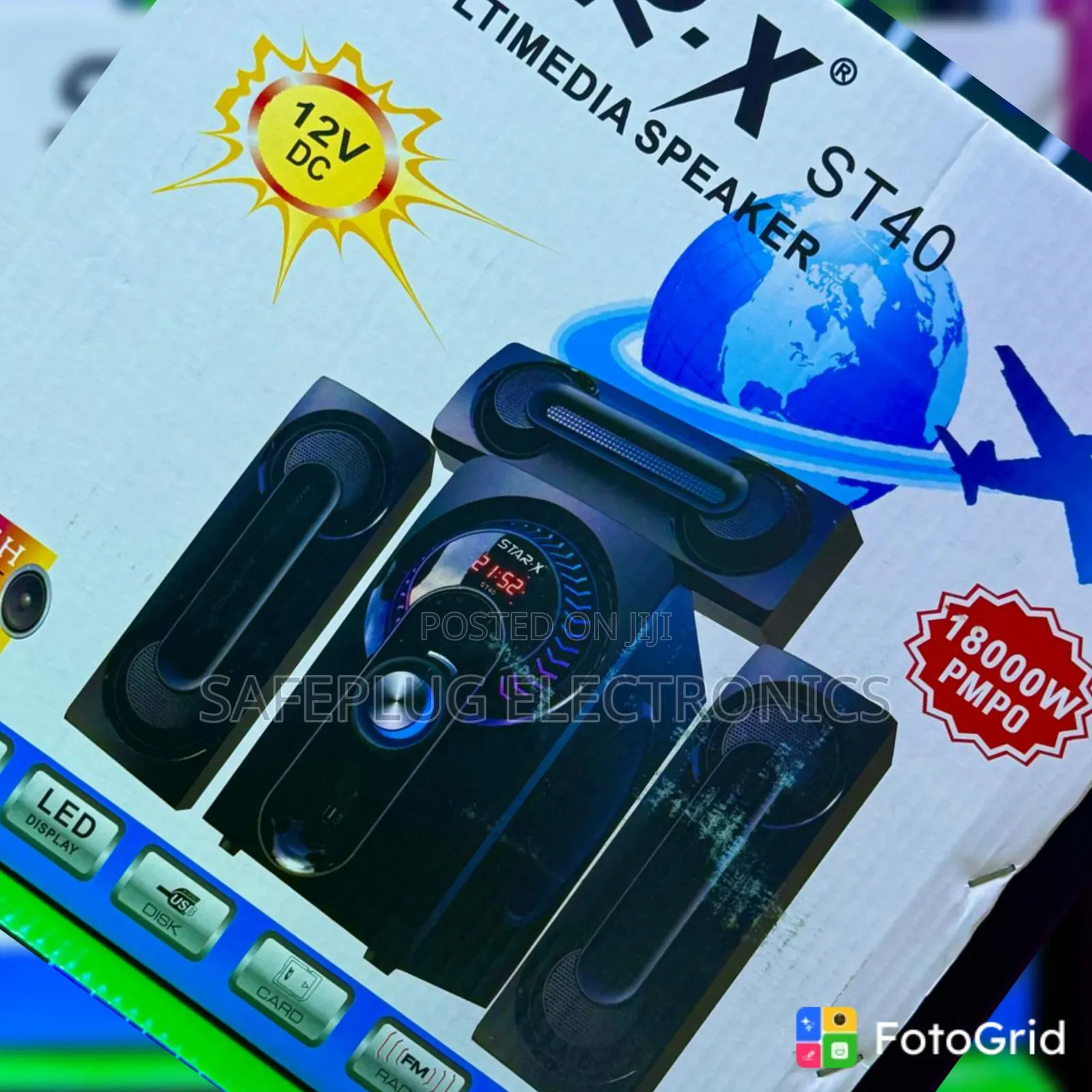 Star-X ST40 3.1 Home Theatre – Powerful Bass Multimedia Sound System