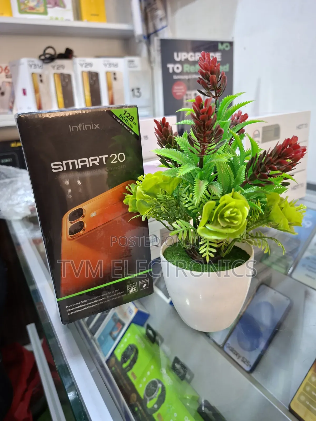 New Infinix Smart 20 128 GB Black