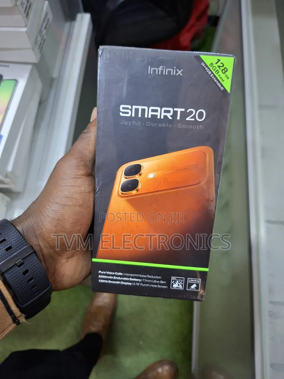 New Infinix Smart 20 128 GB Black