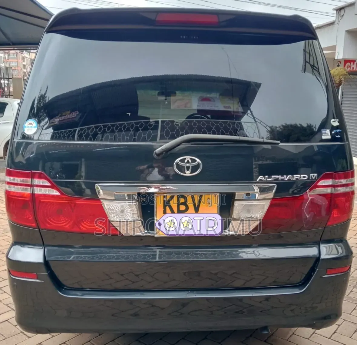 Toyota Alphard 2006 Black