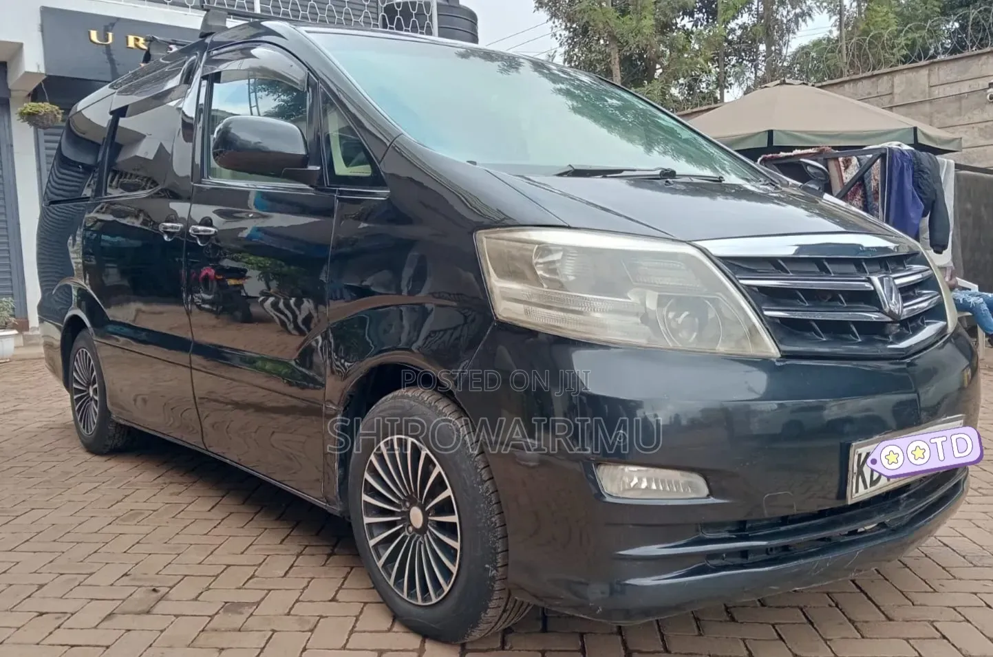 Toyota Alphard 2006 Black