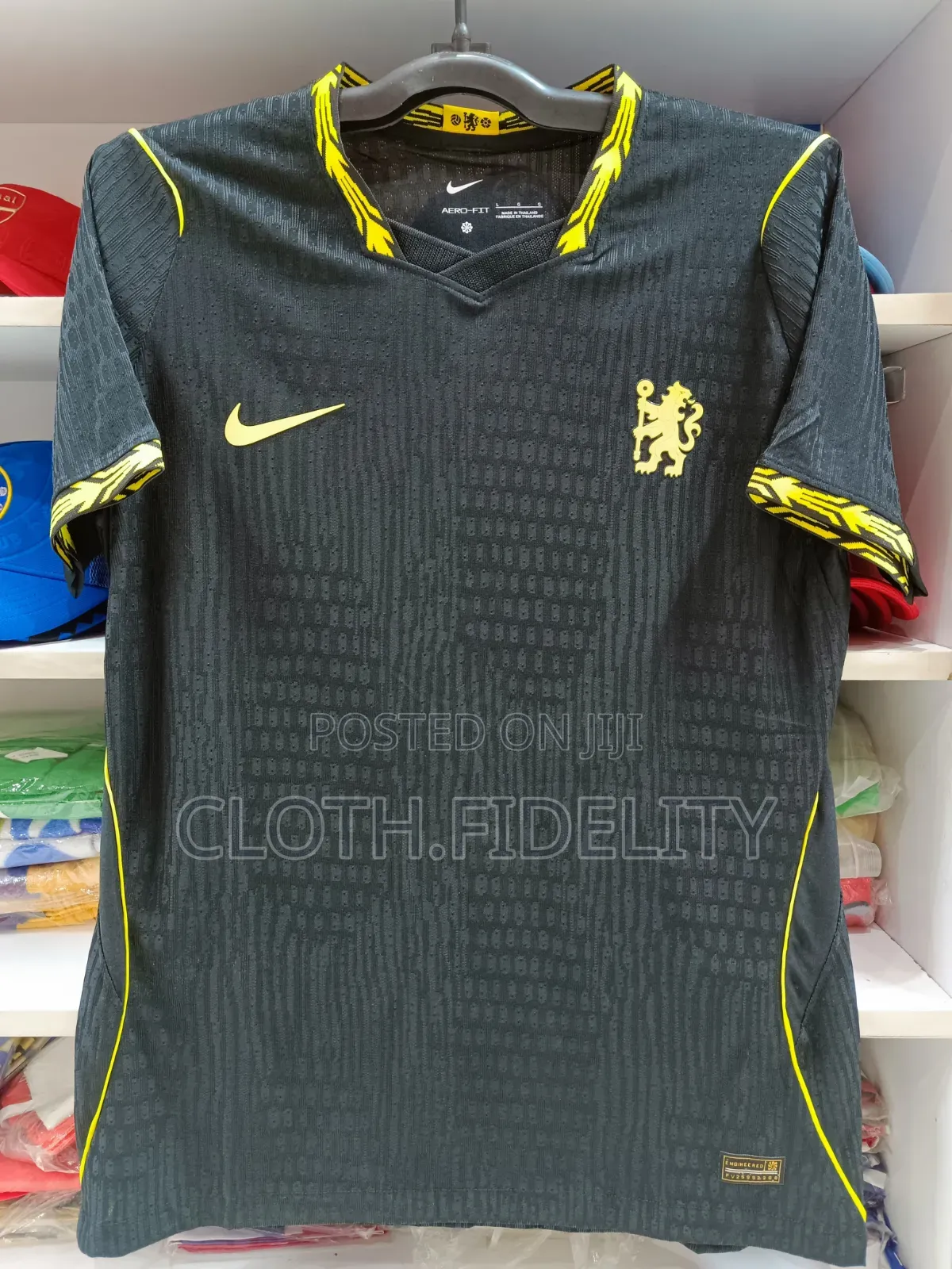 Chelsea Away Jersey 26/27.( Black Player Version)