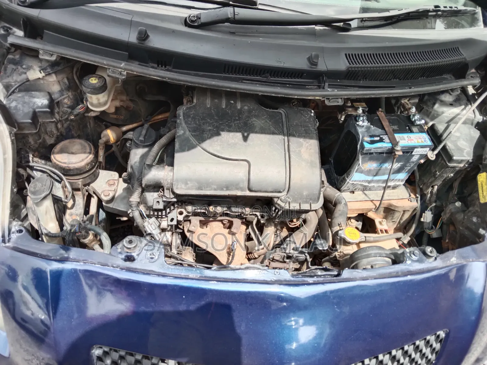 Toyota Vitz 2008 Blue