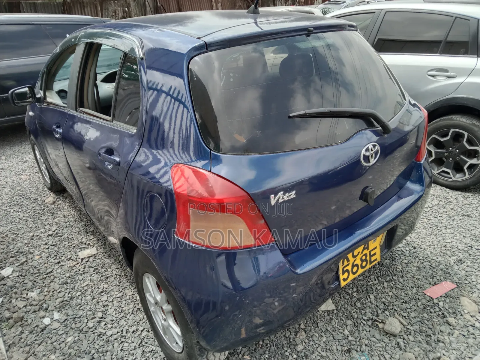 Toyota Vitz 2008 Blue