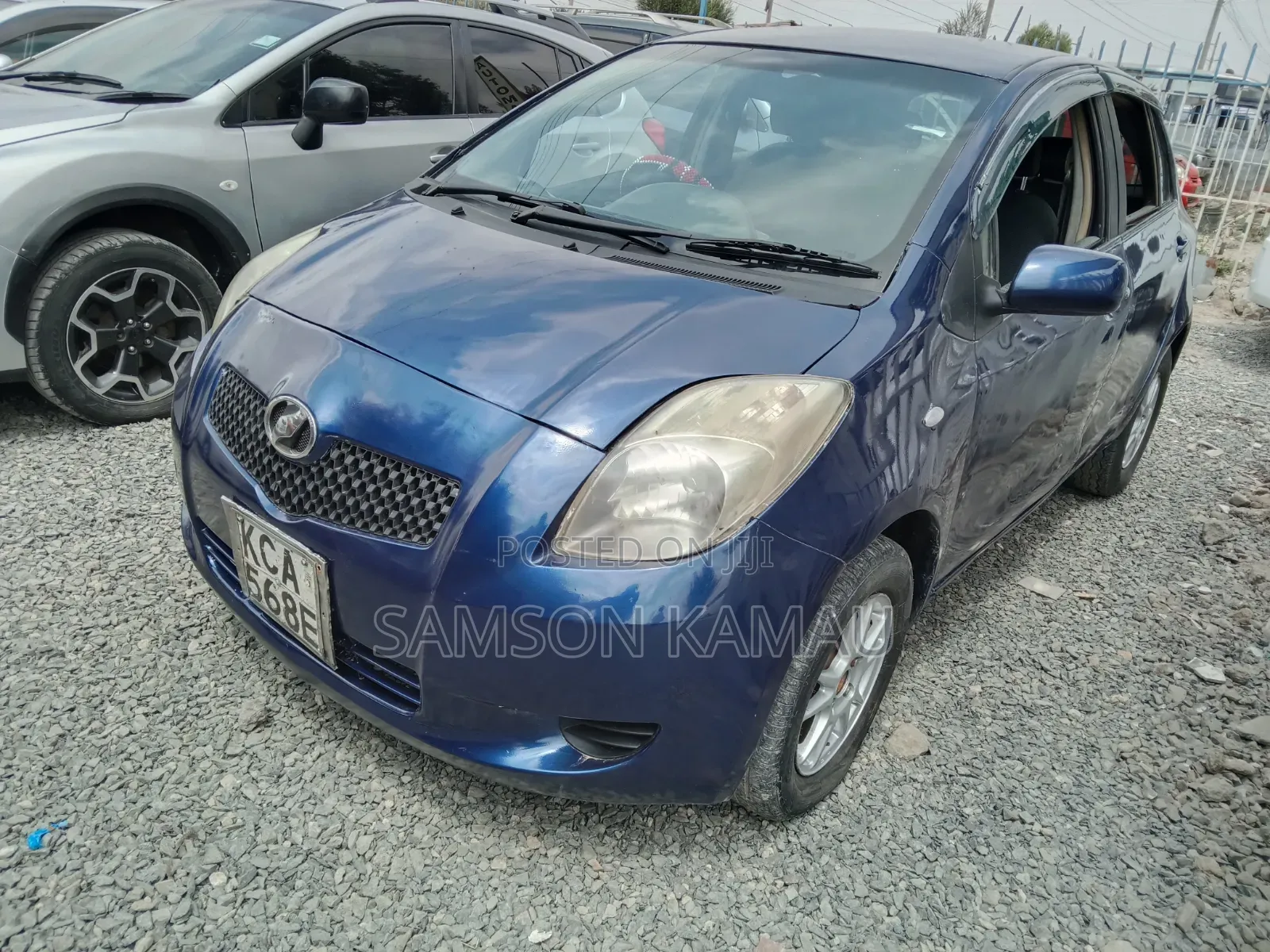 Toyota Vitz 2008 Blue