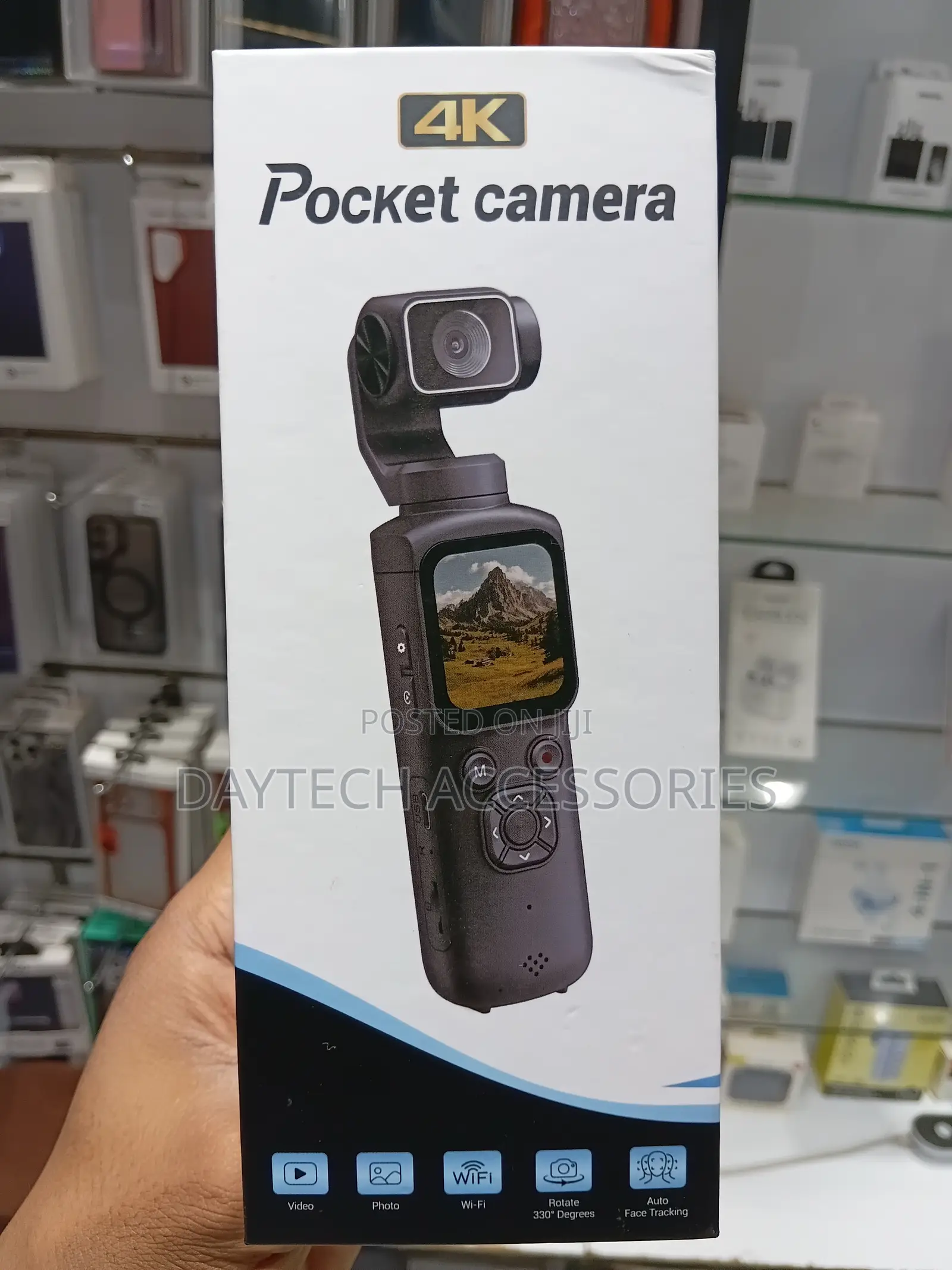 VETEK Portable Digital Camera for Vlogging and Photography.
