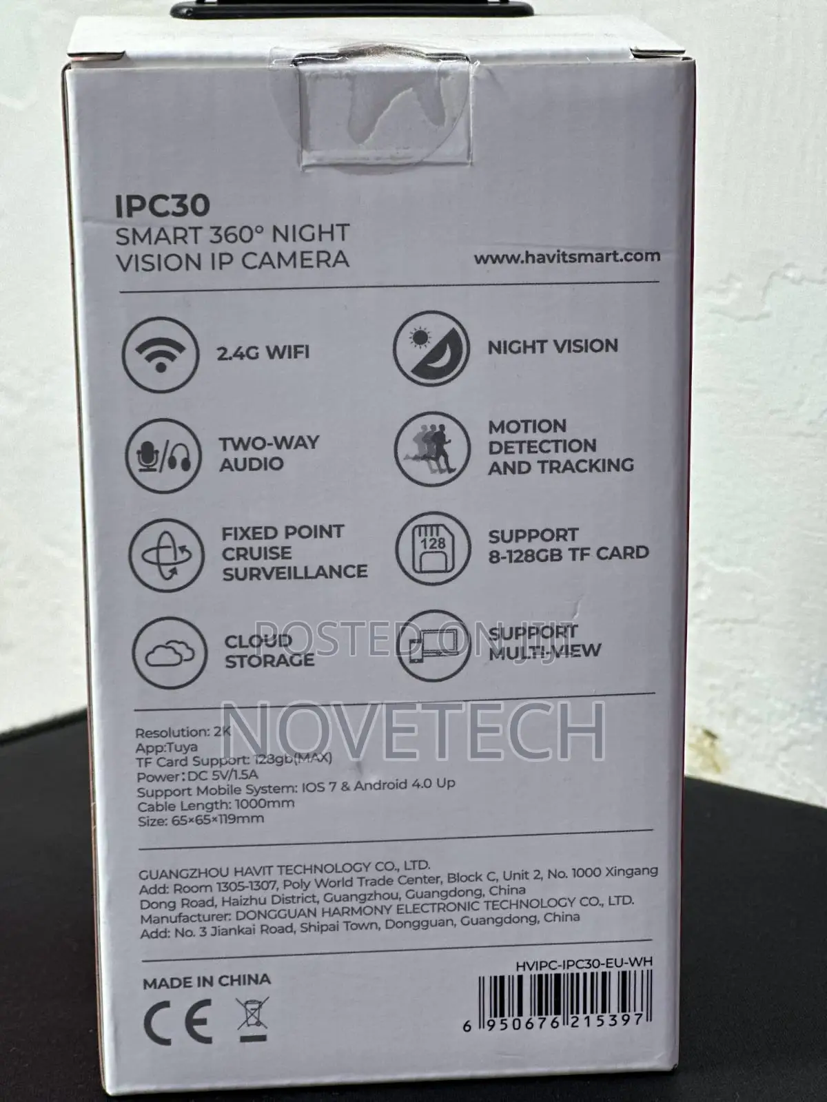 Havit Ipc30 Smart 360° Night Vision IP Camera