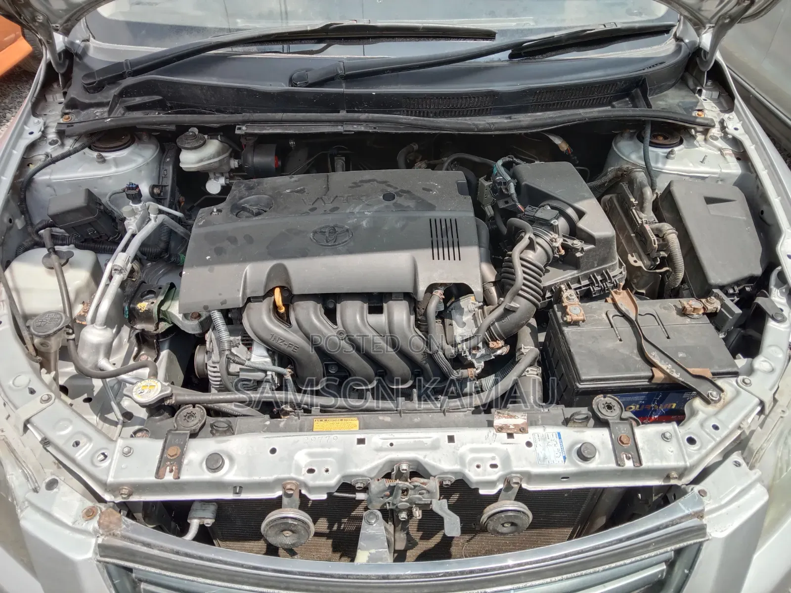 Toyota Corolla Fielder 2010 Silver