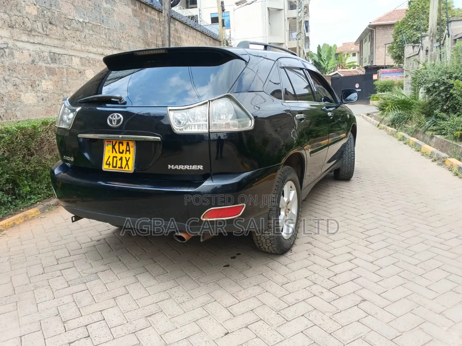 Toyota Harrier 2007 Black