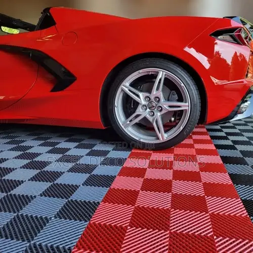 Garage Workshop Tiles | Hard PVC Interlocking System