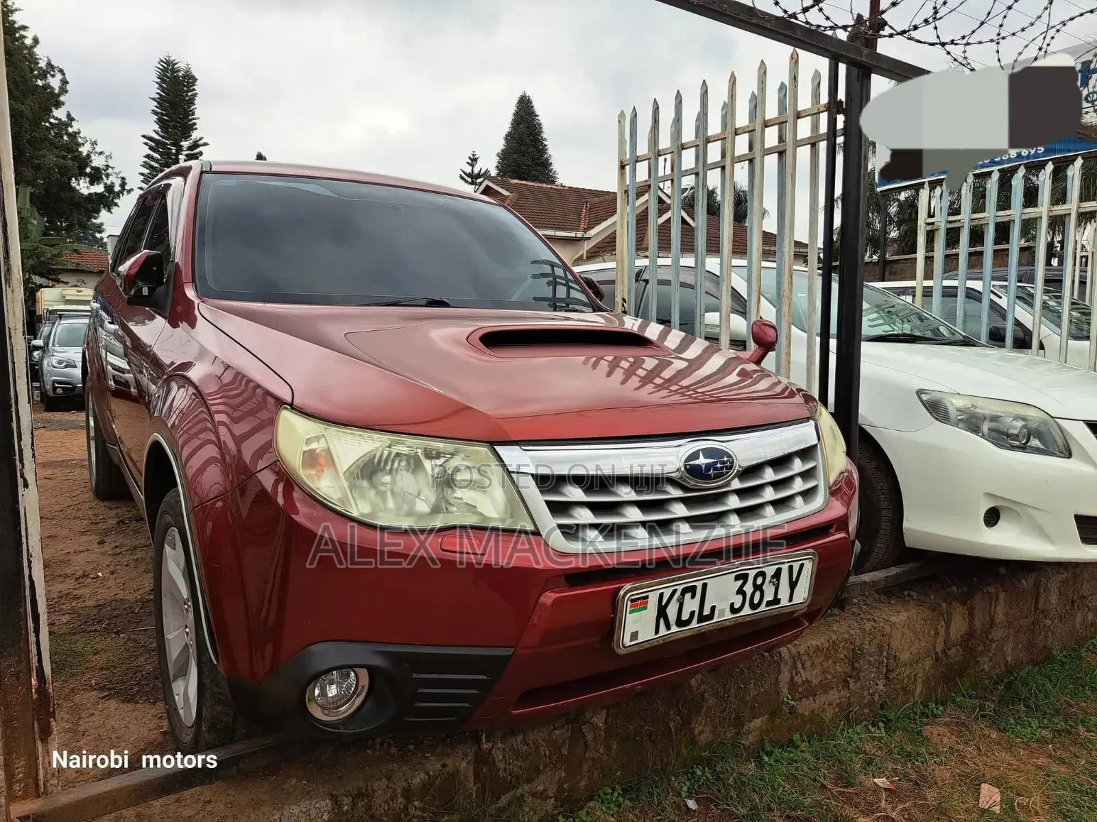 Subaru Forester 2010 Burgundy