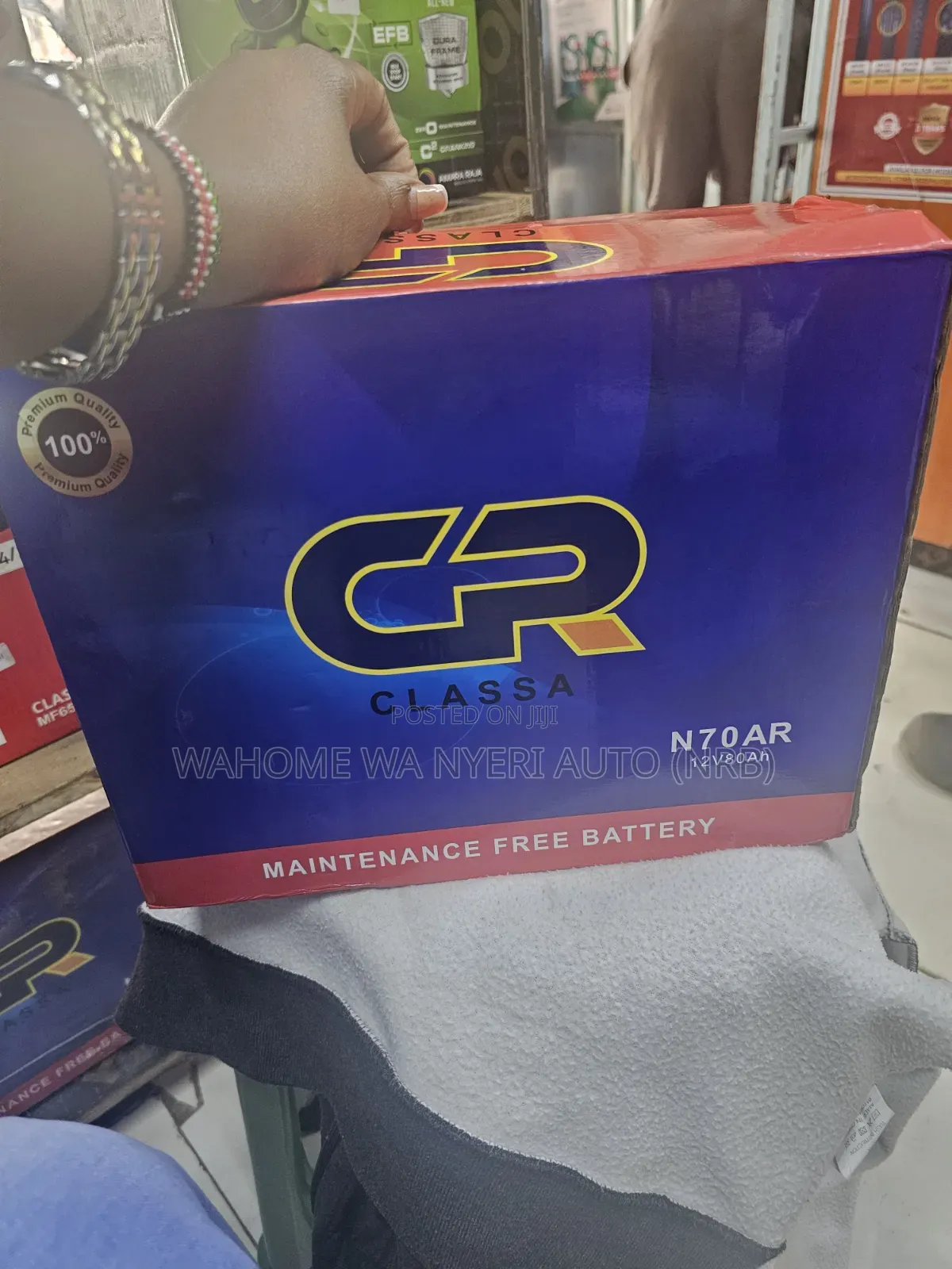 Cr N70R Motorcycle Battery
