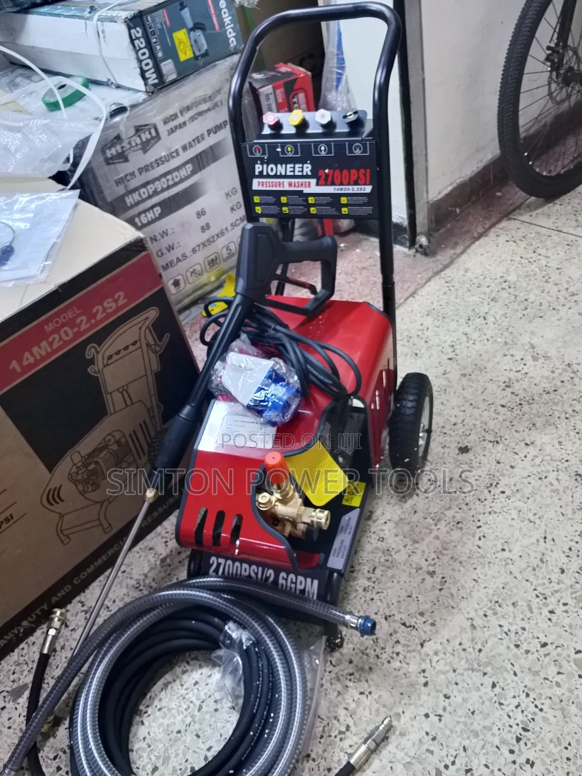2700PSI Pioneer Pressure Washer