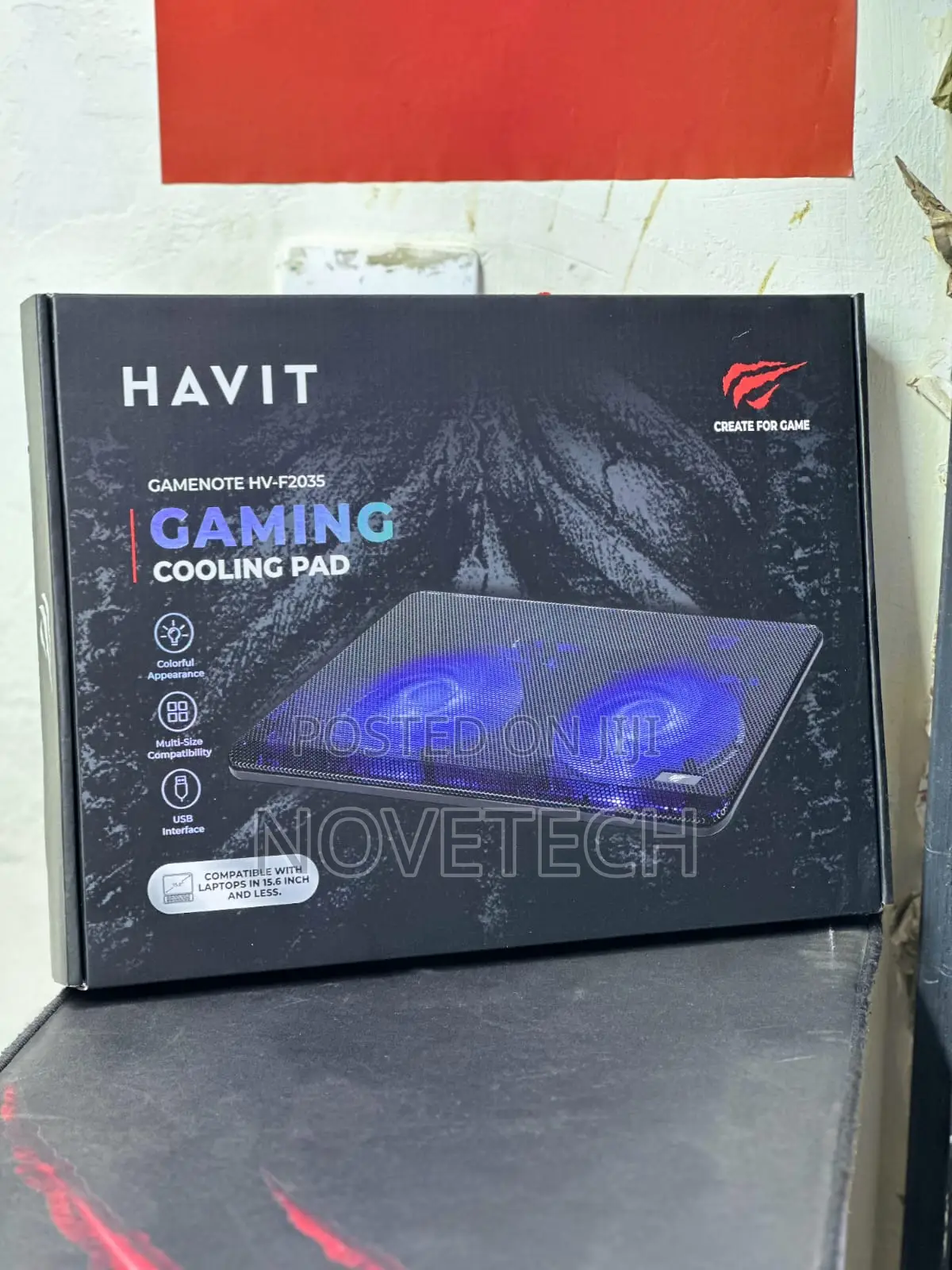 Havit Laptop Cooling Pad F Inch