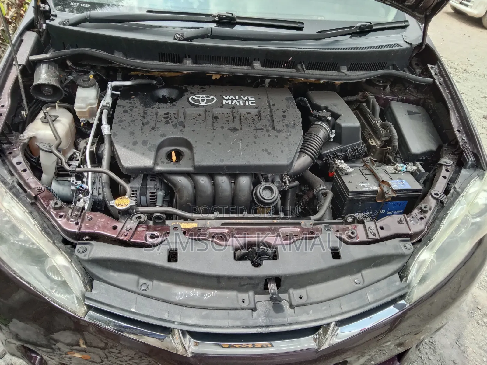 Toyota Wish 2012 Maroon