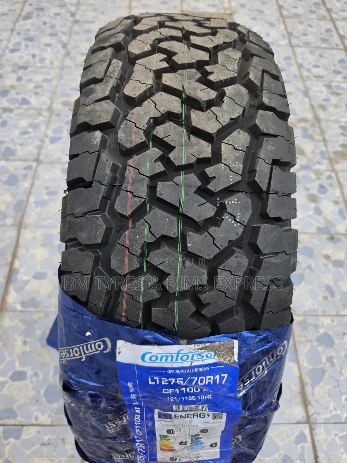 275 /70 R17 Comforser Tires (All Terrain)