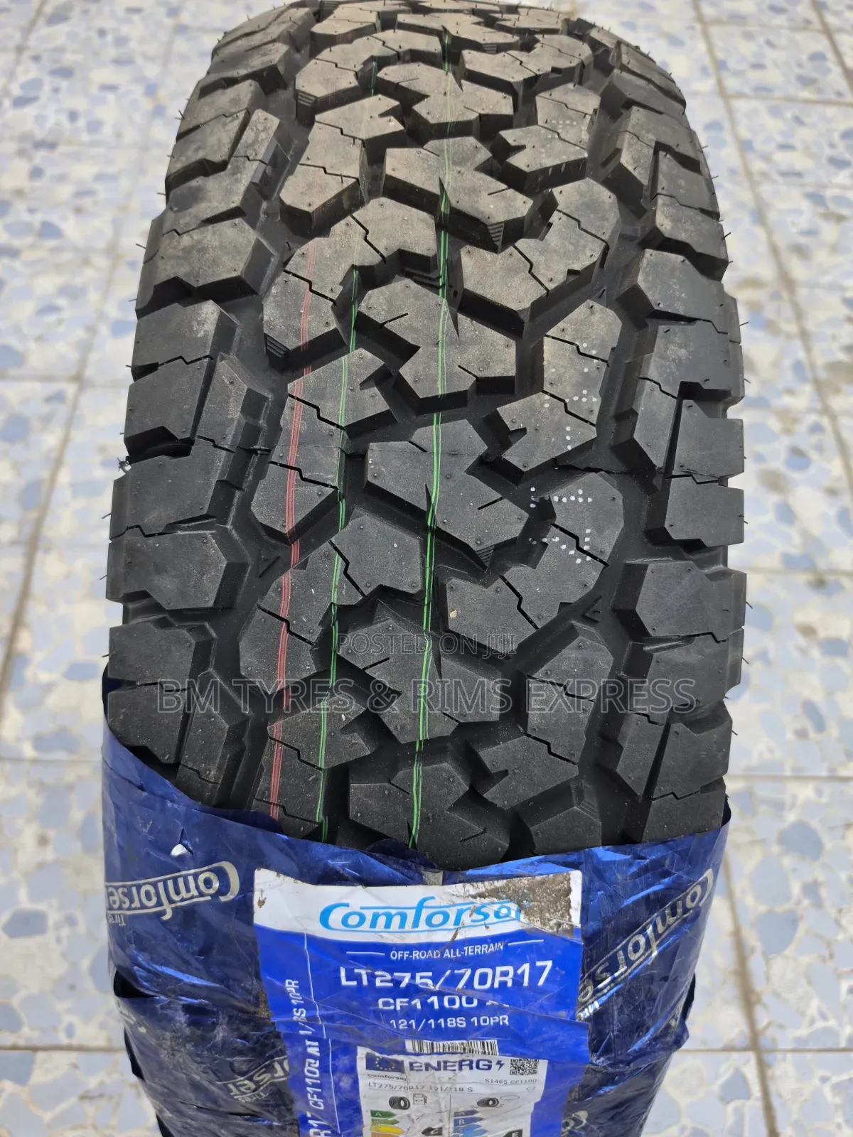 275 /70 R17 Comforser Tires (All Terrain)
