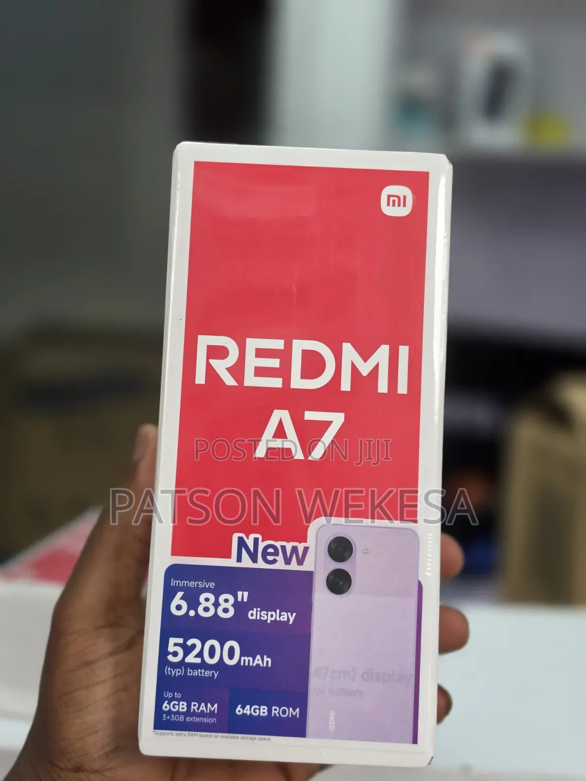 New Xiaomi Redmi A7 64 GB Black