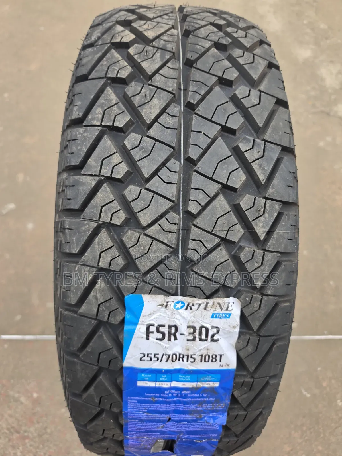 255 /70 R15 Fortune Tires (All Terrain)