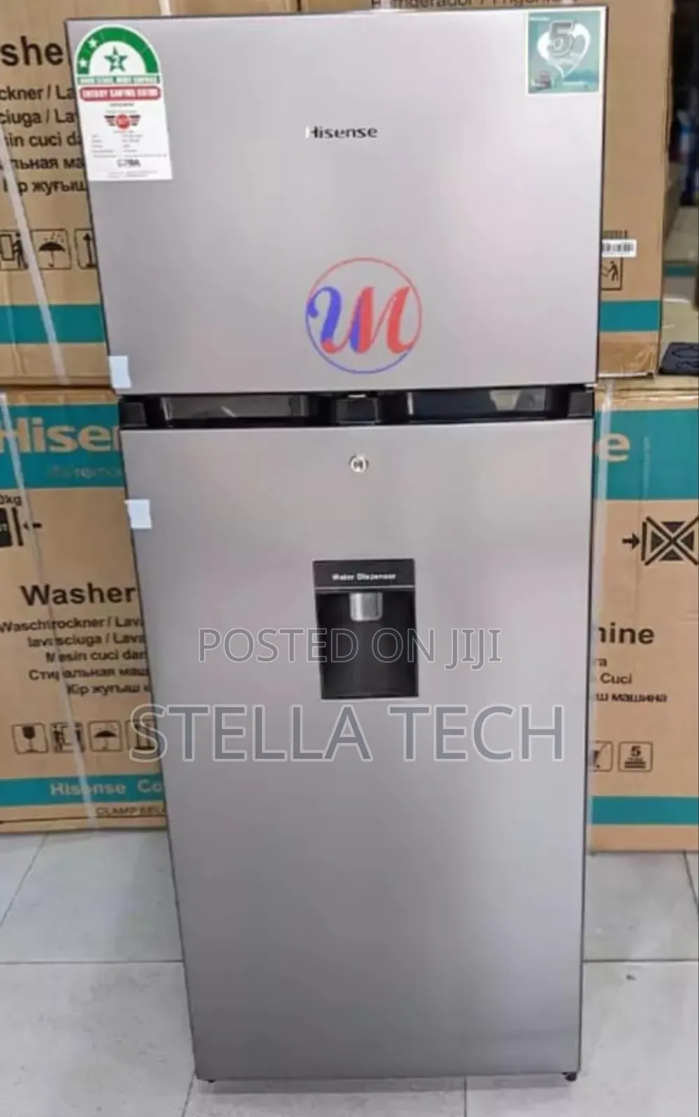 Hisense 205 Litres Double Door Refrigerator With Dispenser
