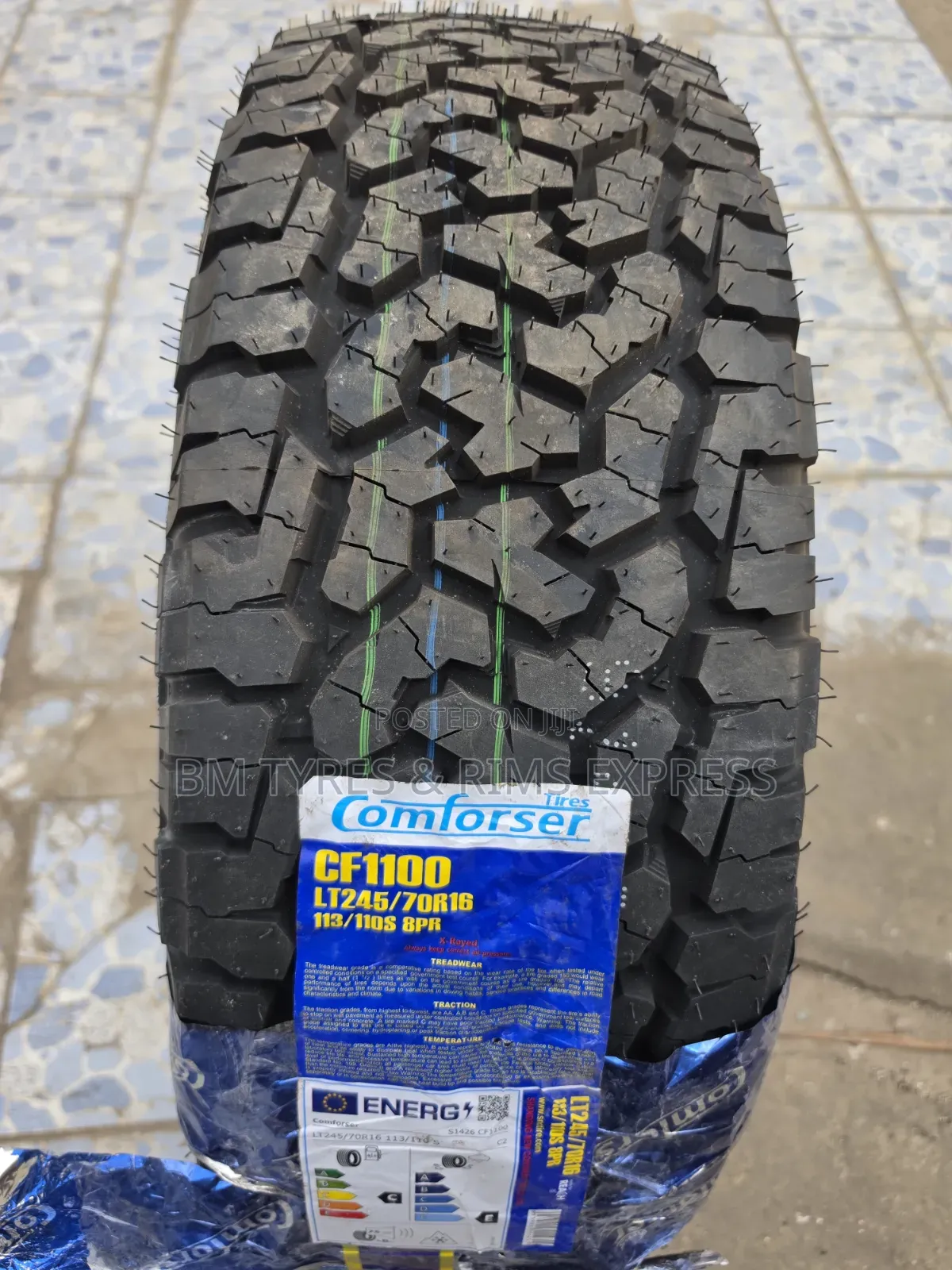 245 /70 R16 Comforser Tires (All Terrain)