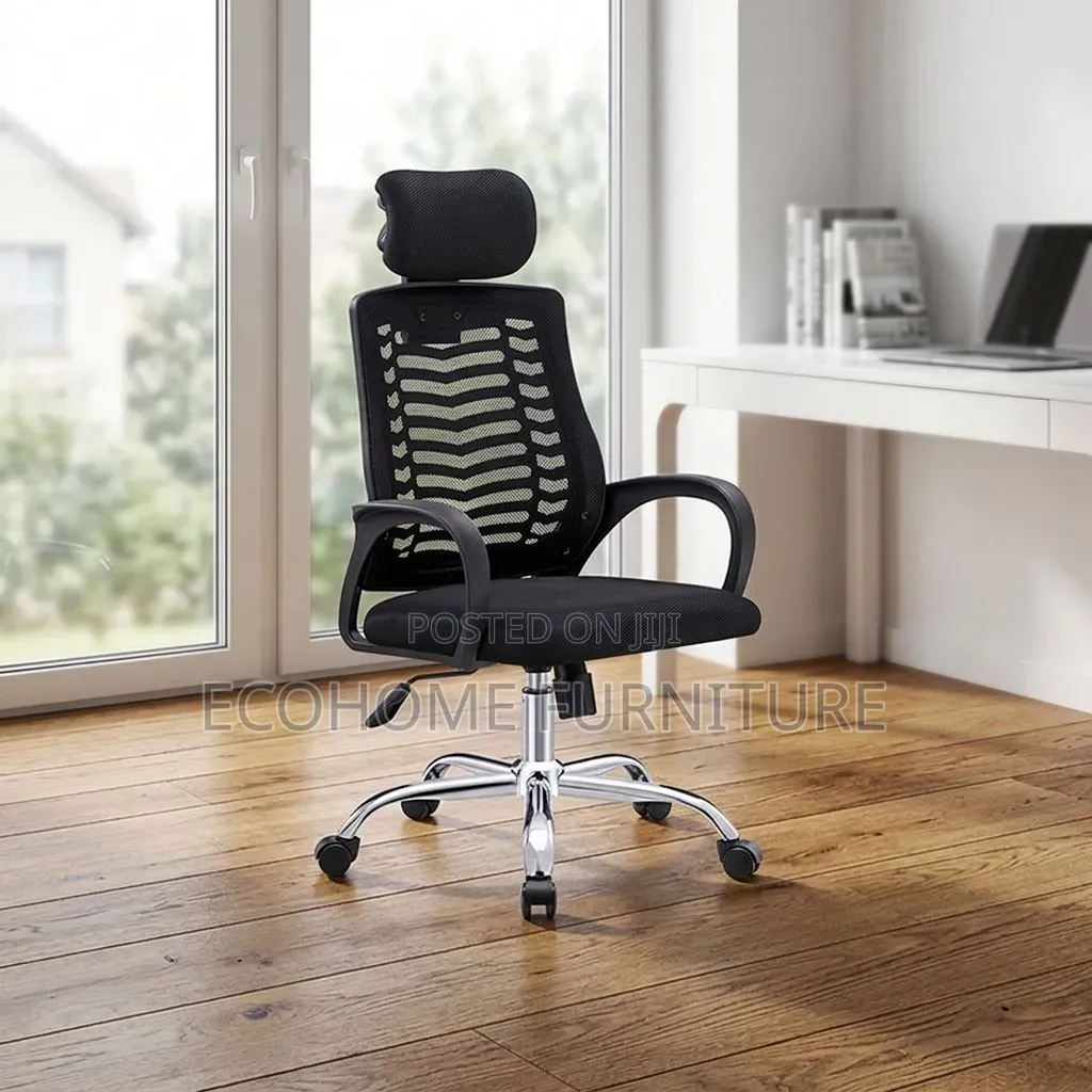 Office Chair. Adjustable Height and Reclining Back