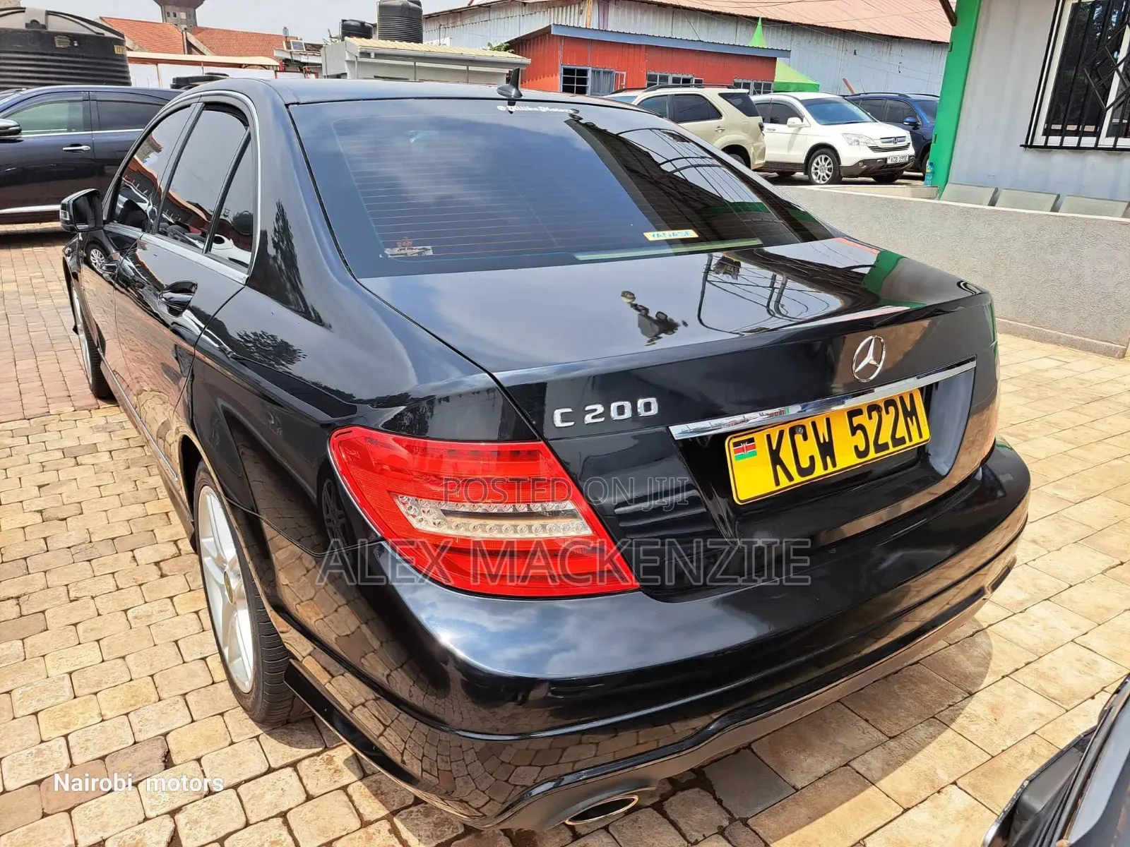 Mercedes-Benz C200 2012 Black