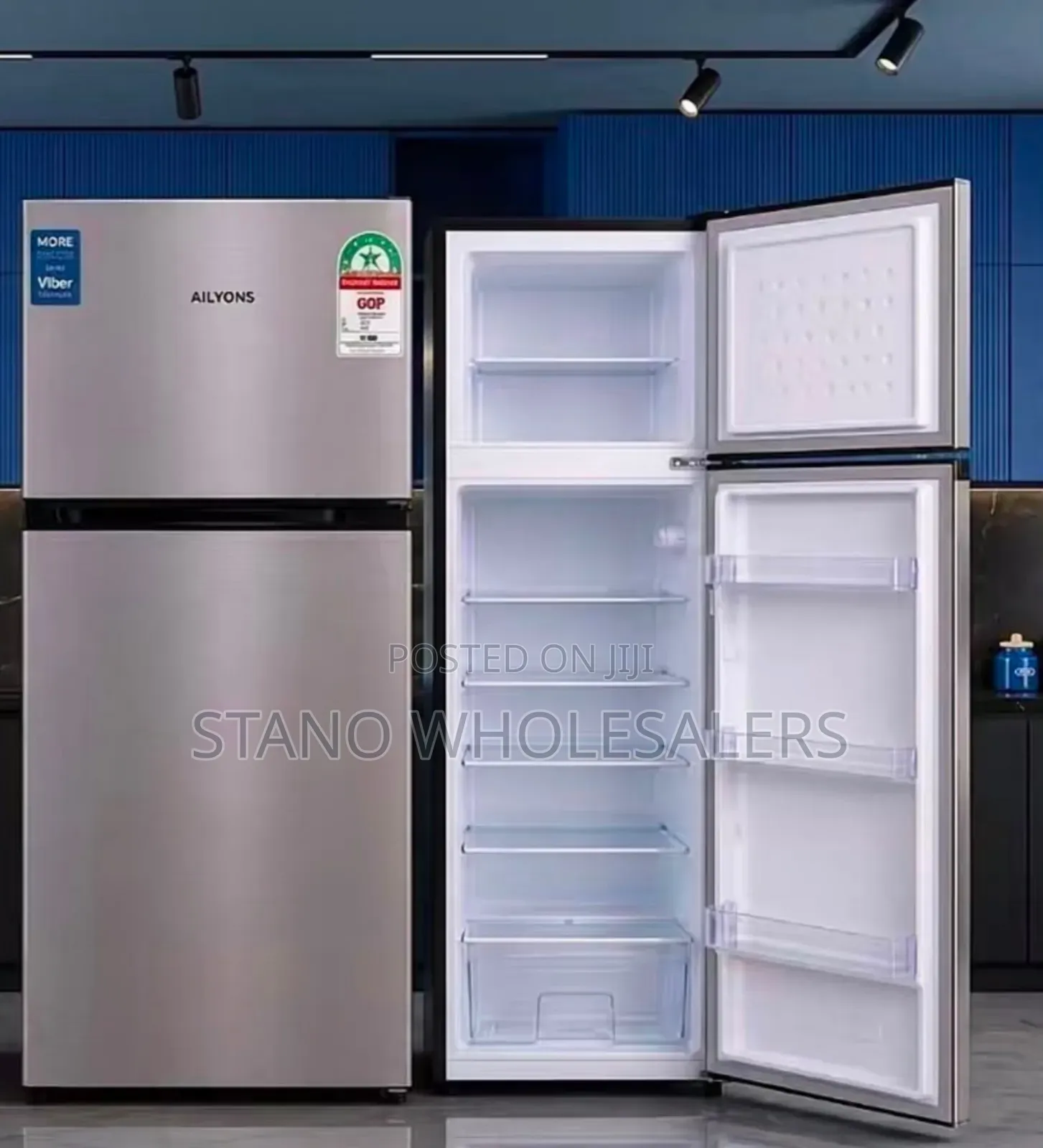 Silver Ailyons 172l Fridge
