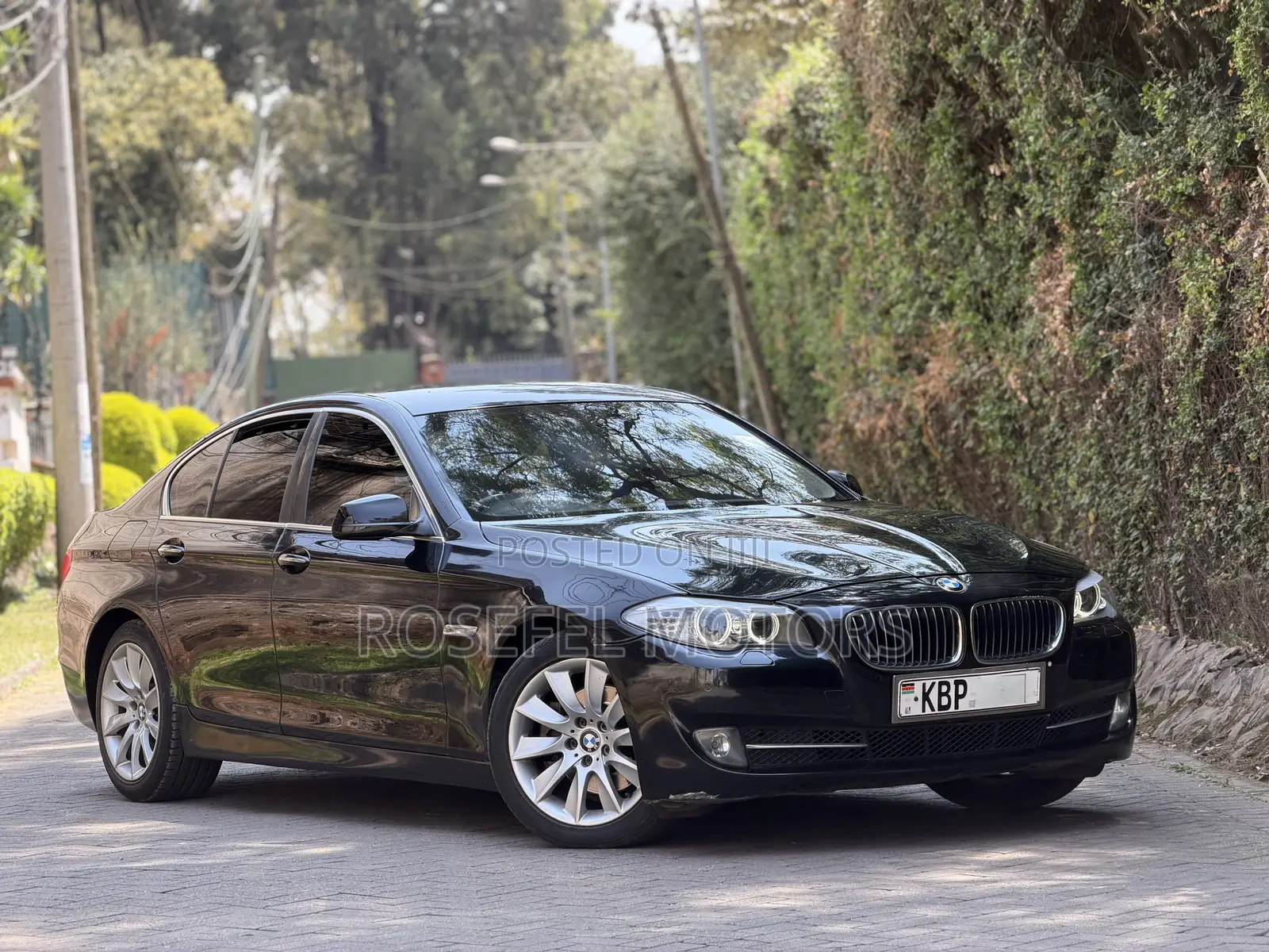 BMW 524d 2013 Black