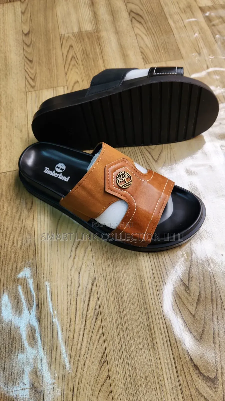 Timberland Leather Slides