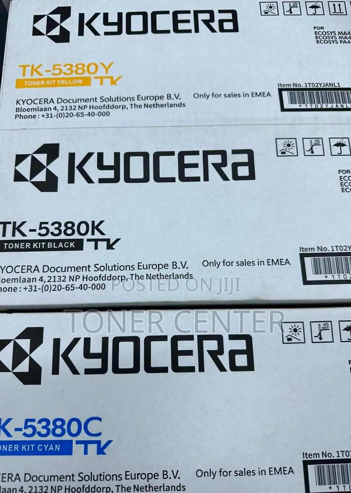 (TK-5380Y) Premium Kyocera TK-5380 Yellow Sharp Colour Toner