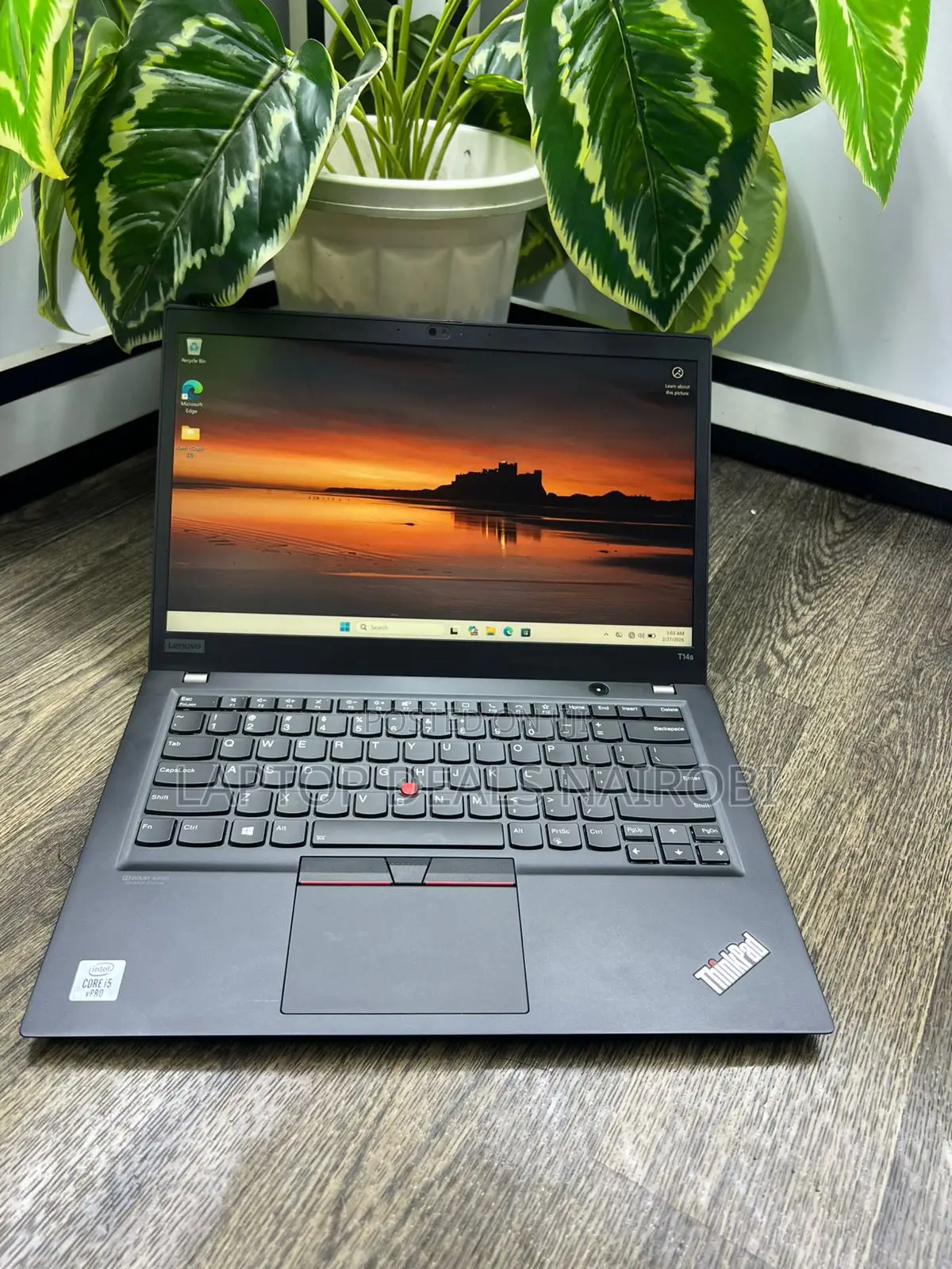 Laptop Lenovo ThinkPad T14s Gen 2 8GB Intel Core i7 SSD 256GB