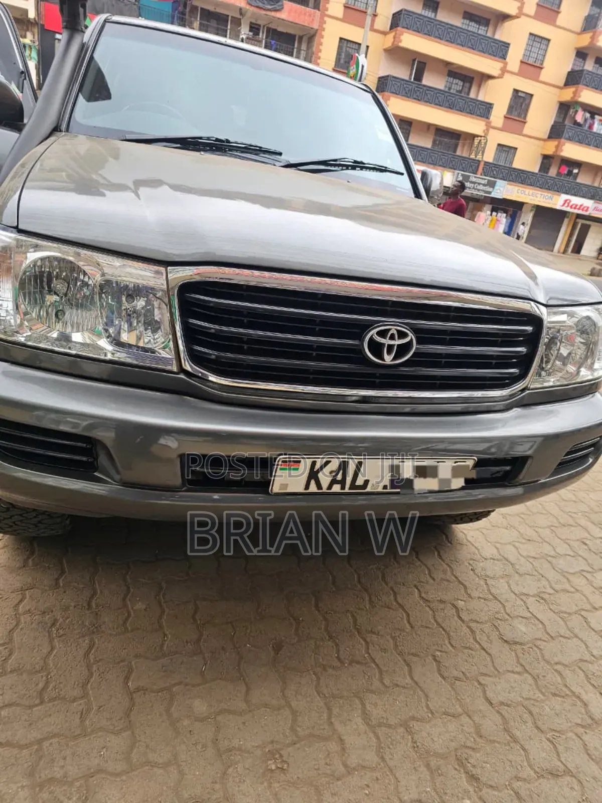 Toyota Land Cruiser 2004 Gray