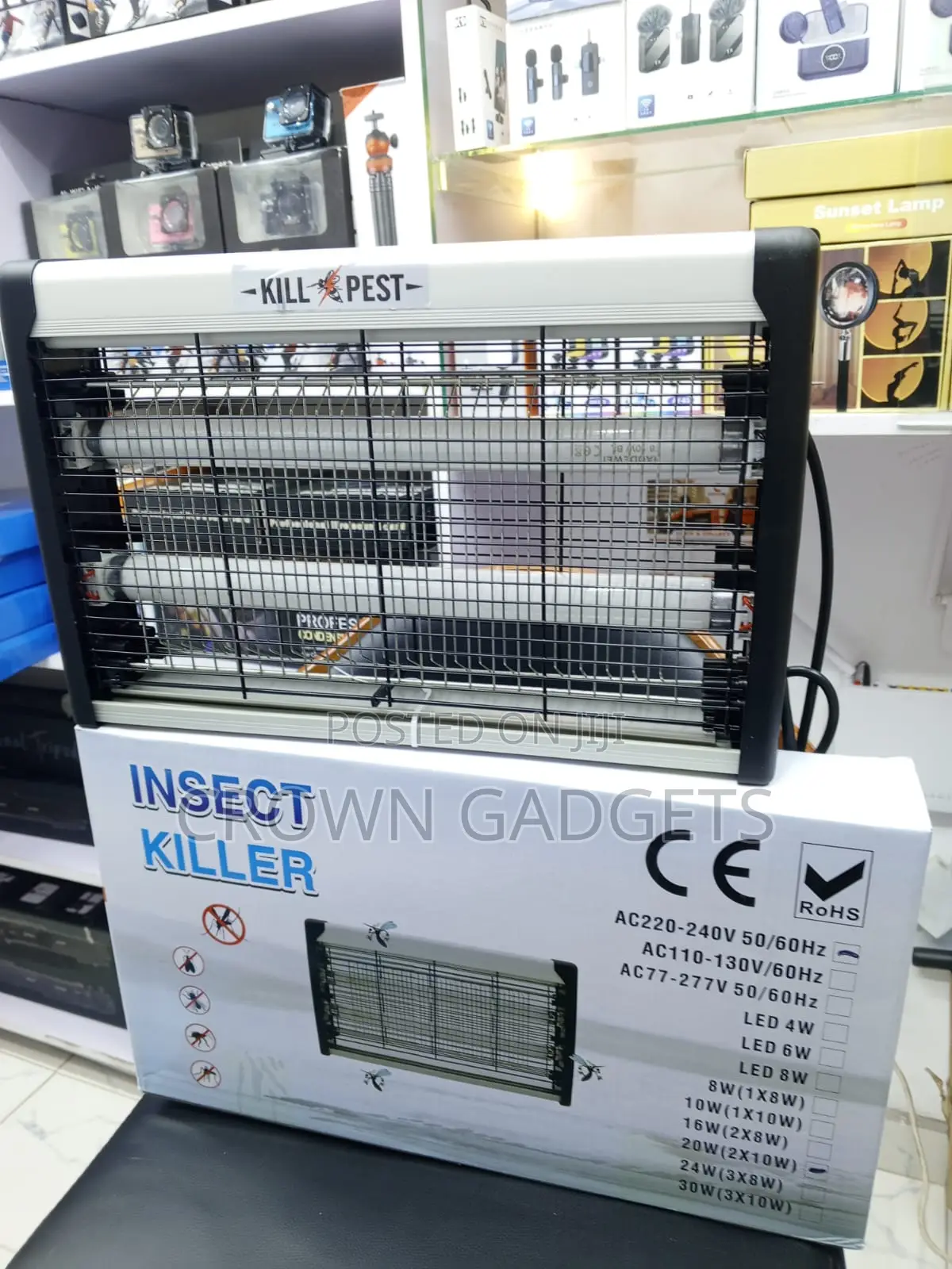 Electric Mosquito Killer 20W UV Light for Home Office