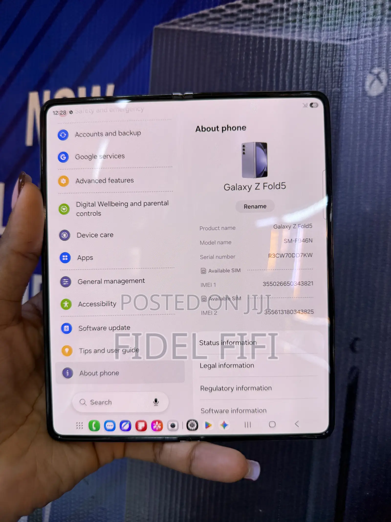 Samsung Galaxy Z Fold 5 512 GB Gray