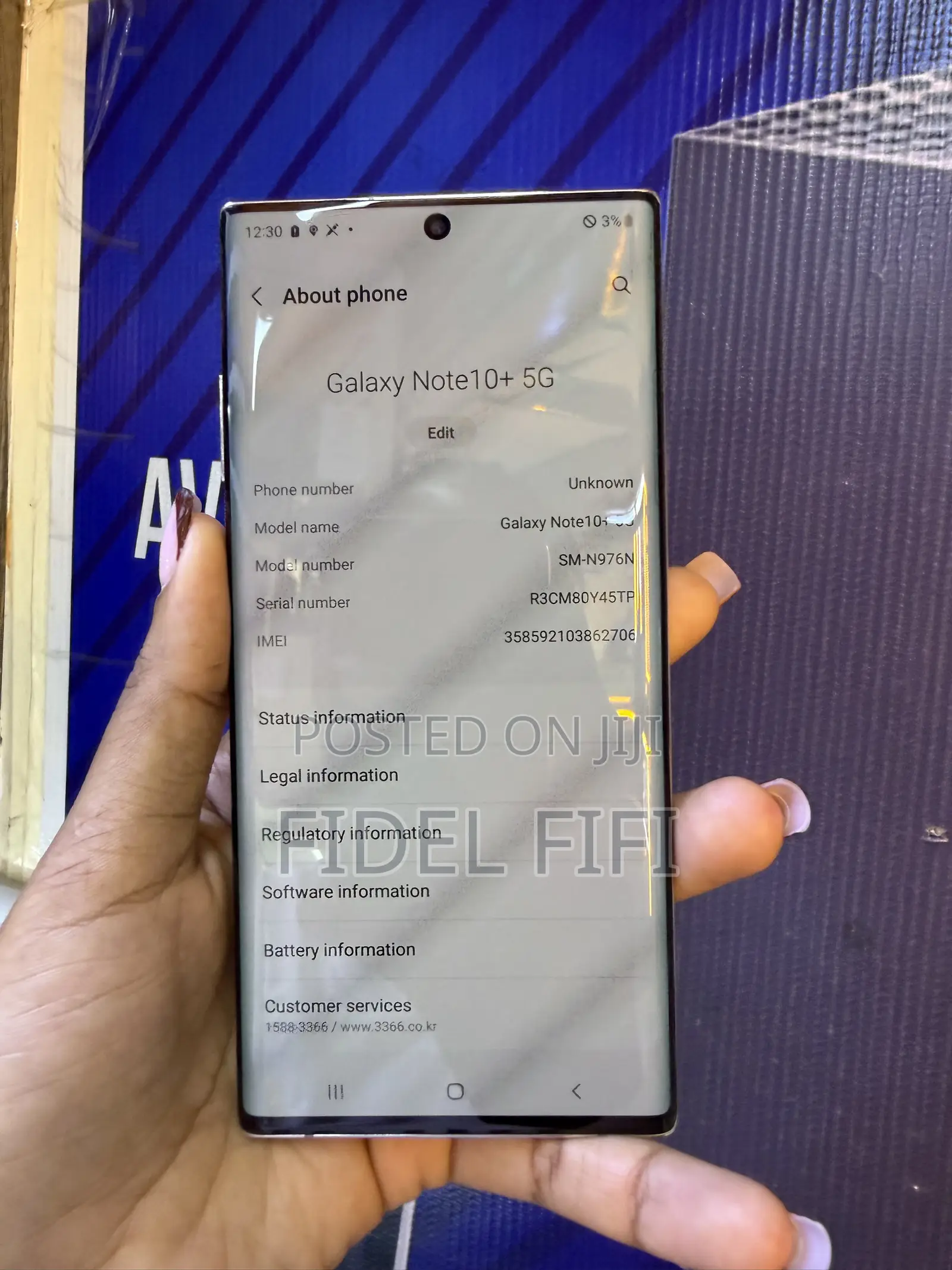 Samsung Galaxy Note 10 Plus 5G 256 GB White