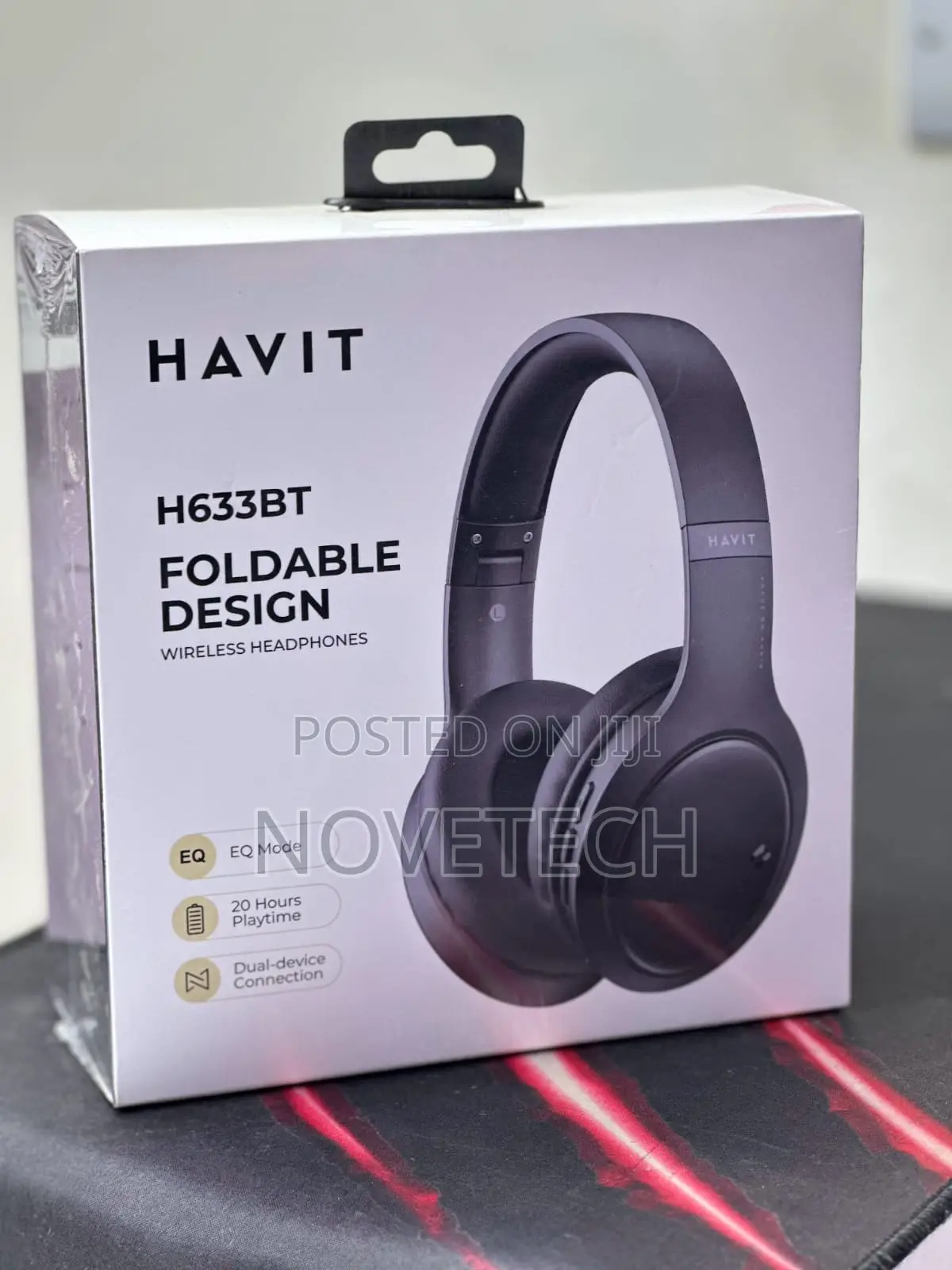 Havit H633BT Wireless Foldable Headphone Black