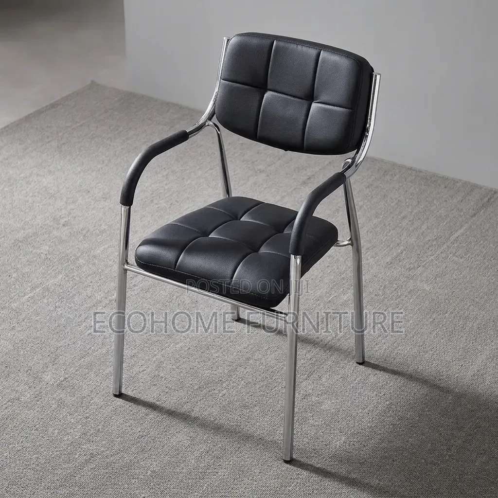 Visitor Chair. Chrome Base
