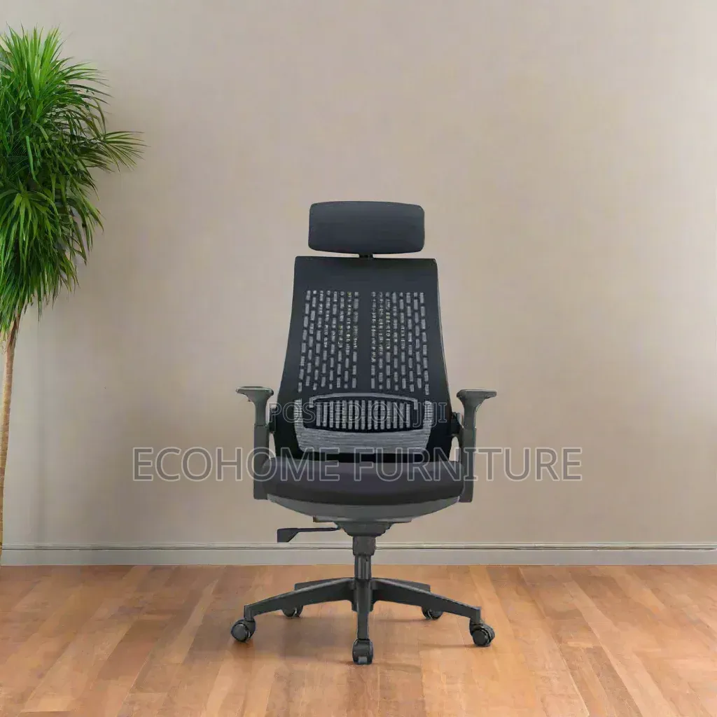 Office Chair. Ergonomic Mesh Chair Adjustable , and Reclining