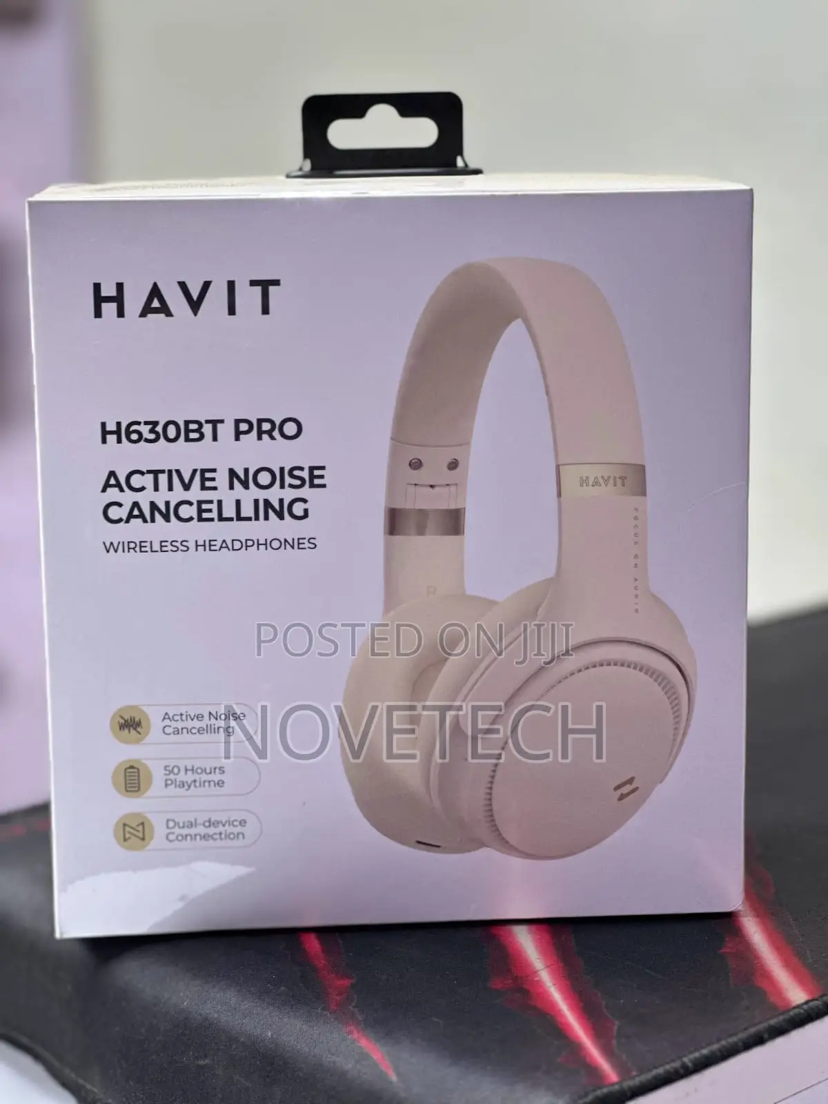 Havit H630BT PRO Active Noise Cancelling Bluetooth Wireless Headphones