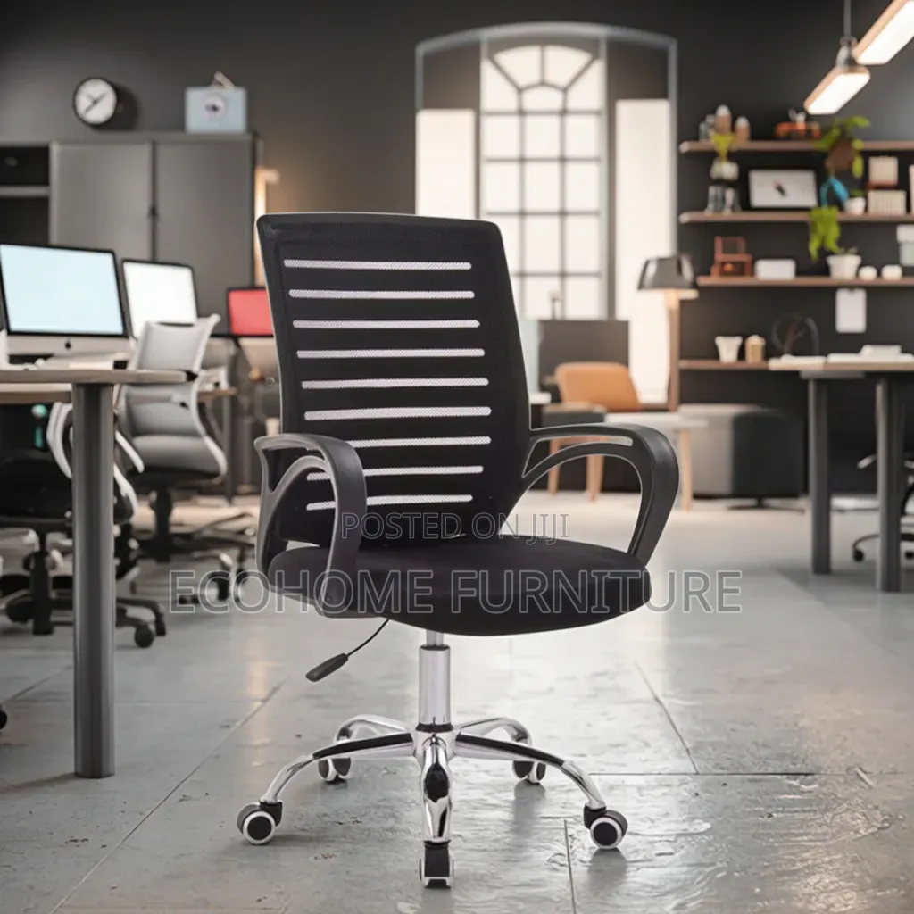 Office Chair. Mid-Back Reclining Back