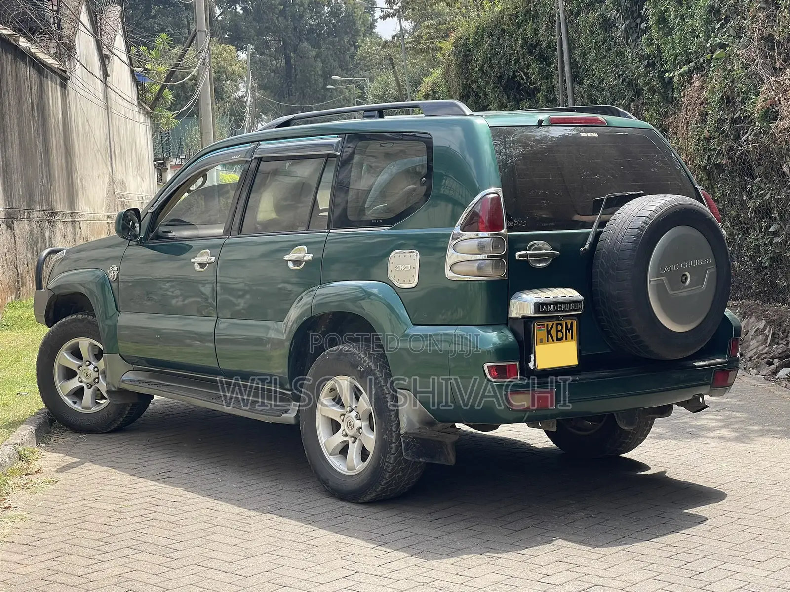 Toyota Land Cruiser Prado 2005 Green
