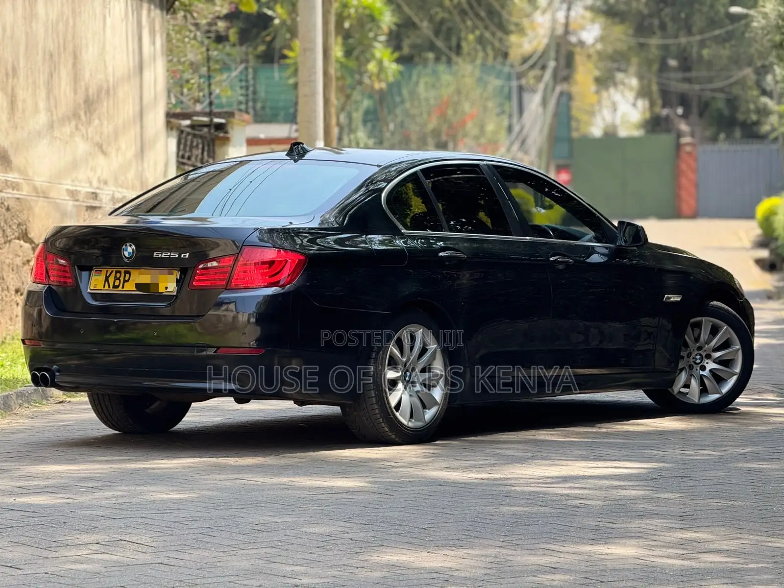 BMW 524d 2010 Black
