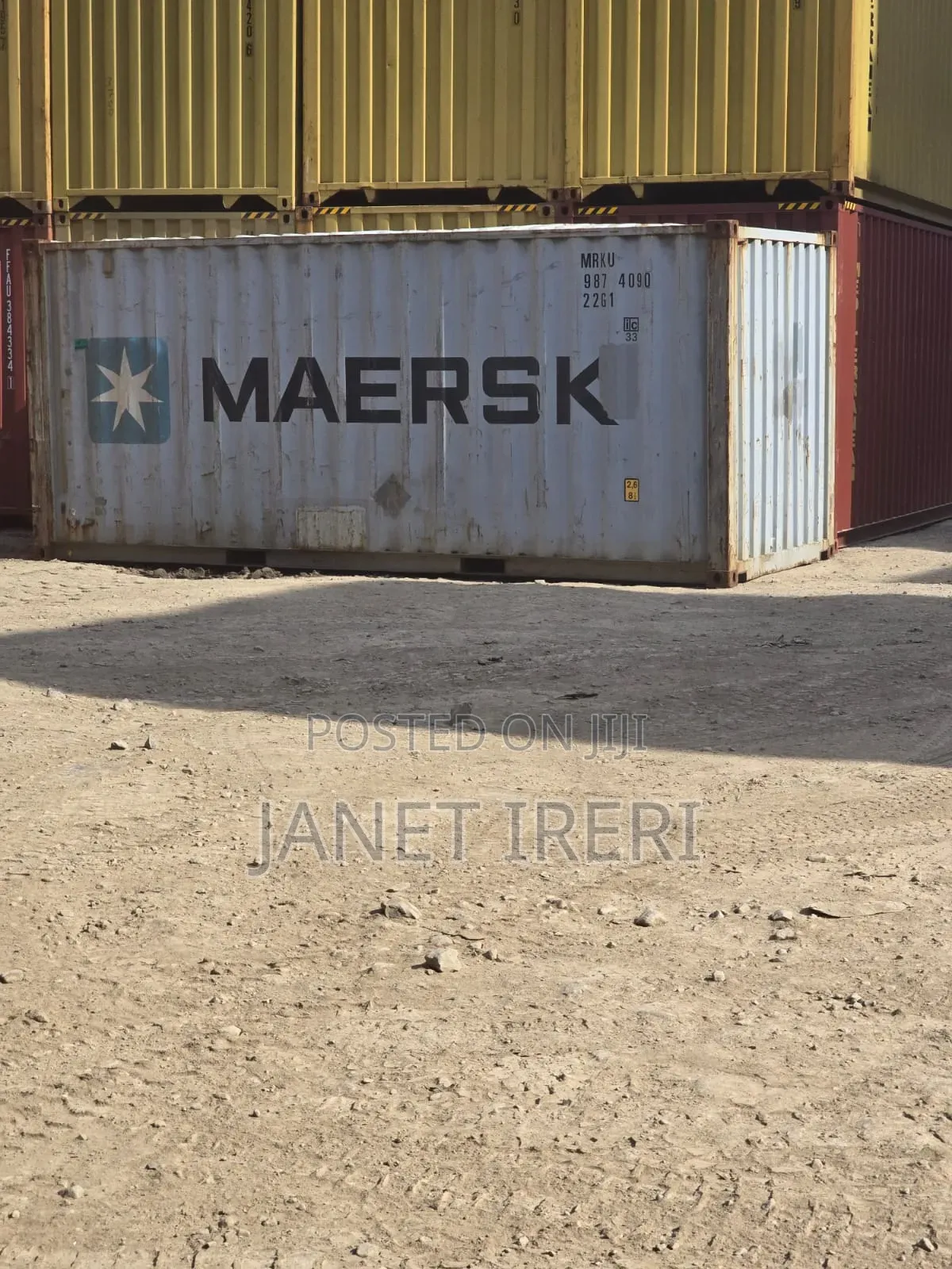 Clean 20ft Container With Documents